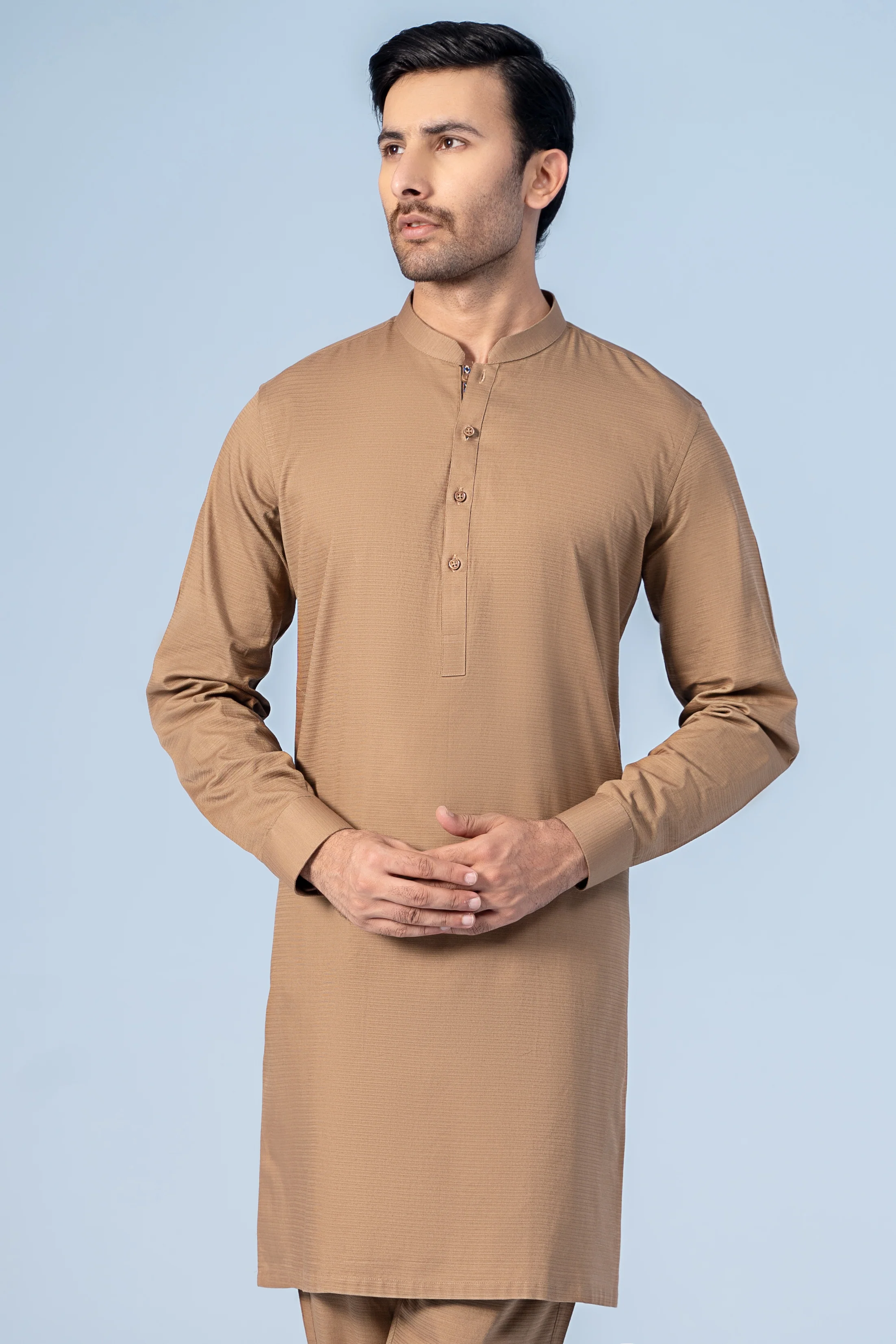 KURTA PAJAMA KHAKI - Image 2