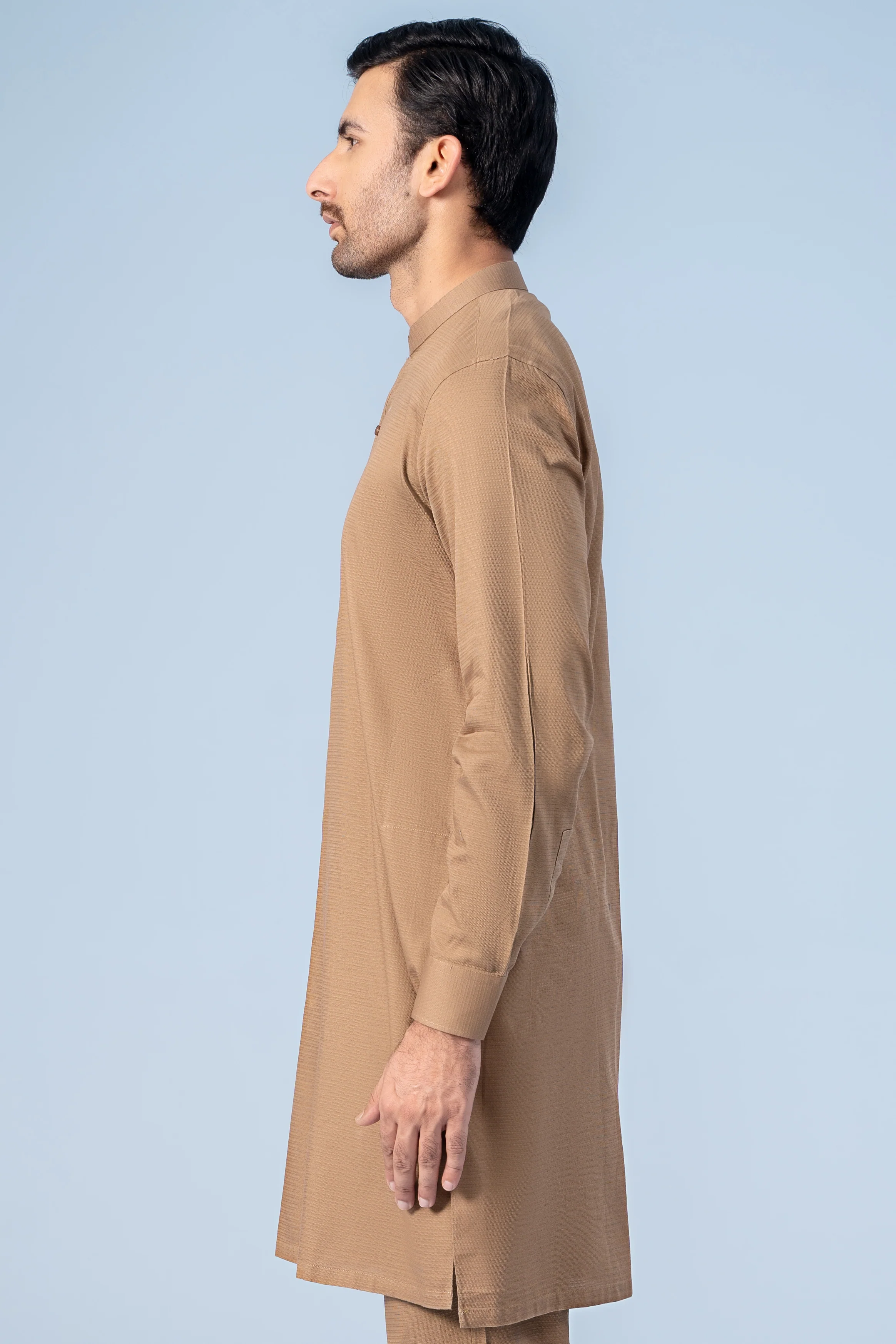 KURTA PAJAMA KHAKI - Image 4