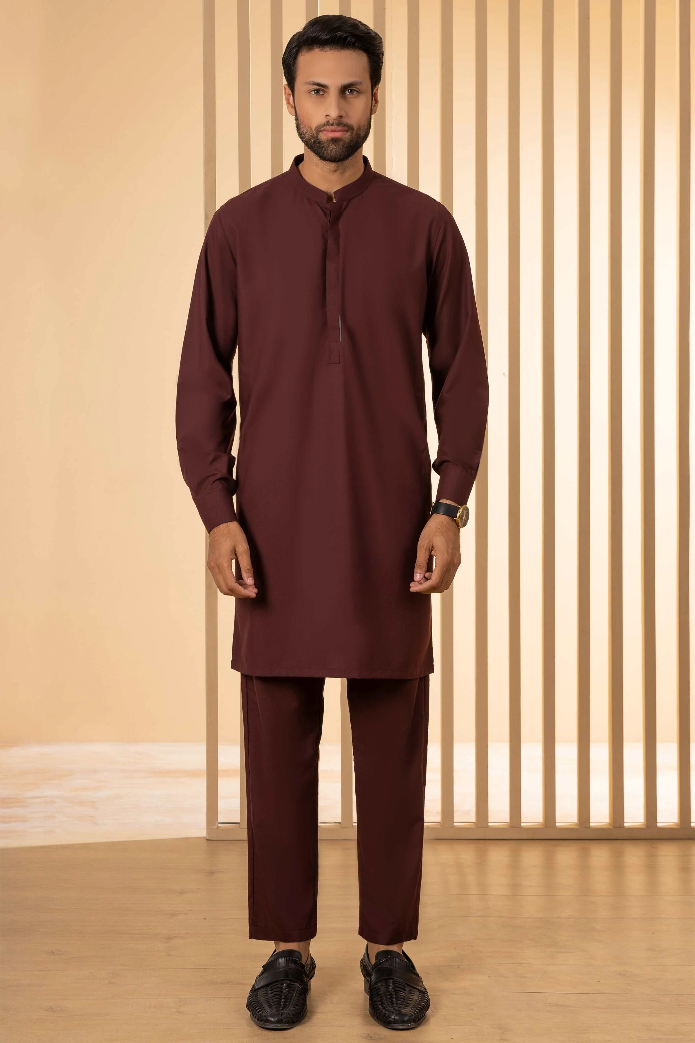 KURTA PAJAMA MAROON
