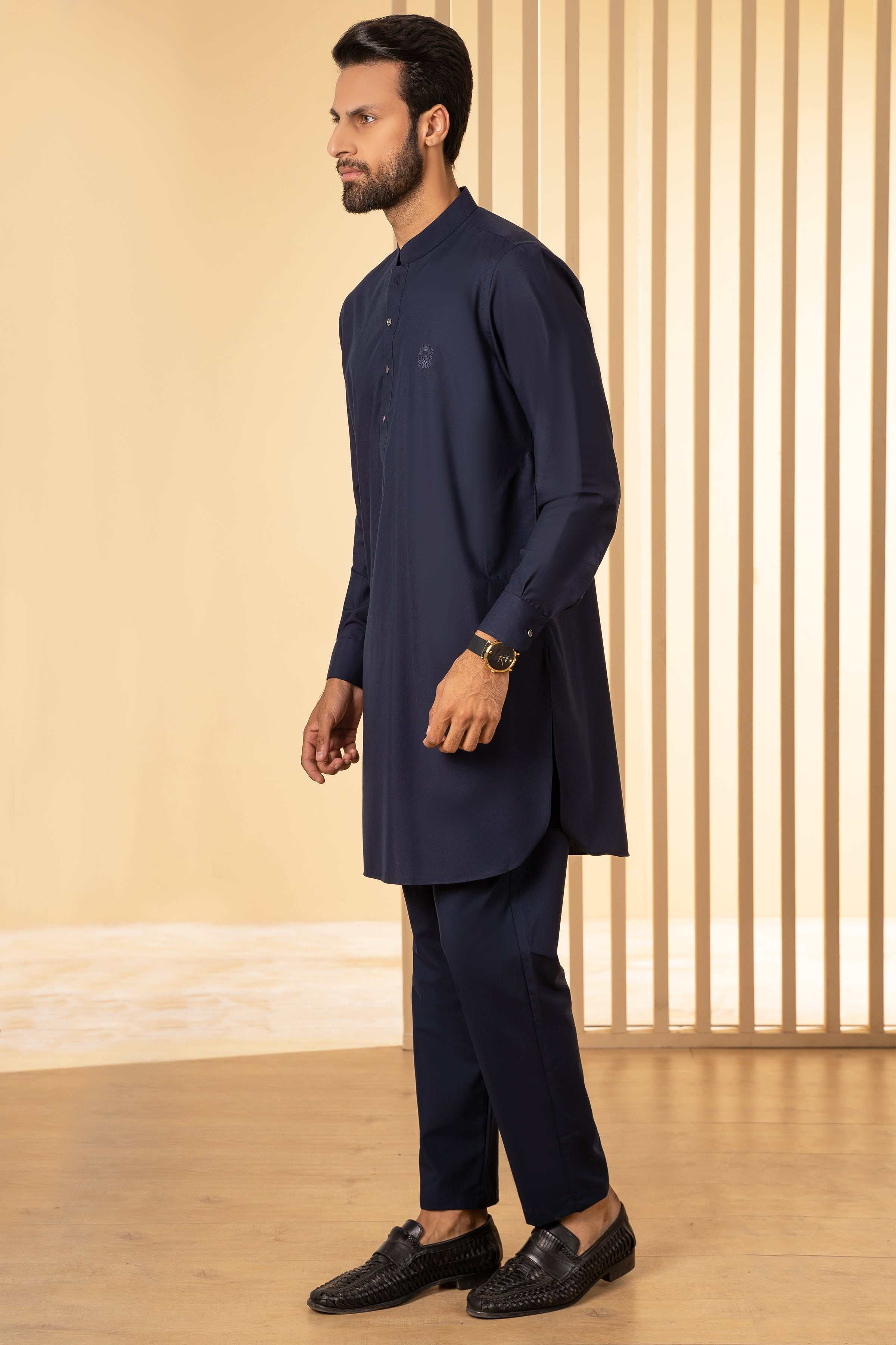 KURTA PAJAMA NAVY - Image 3