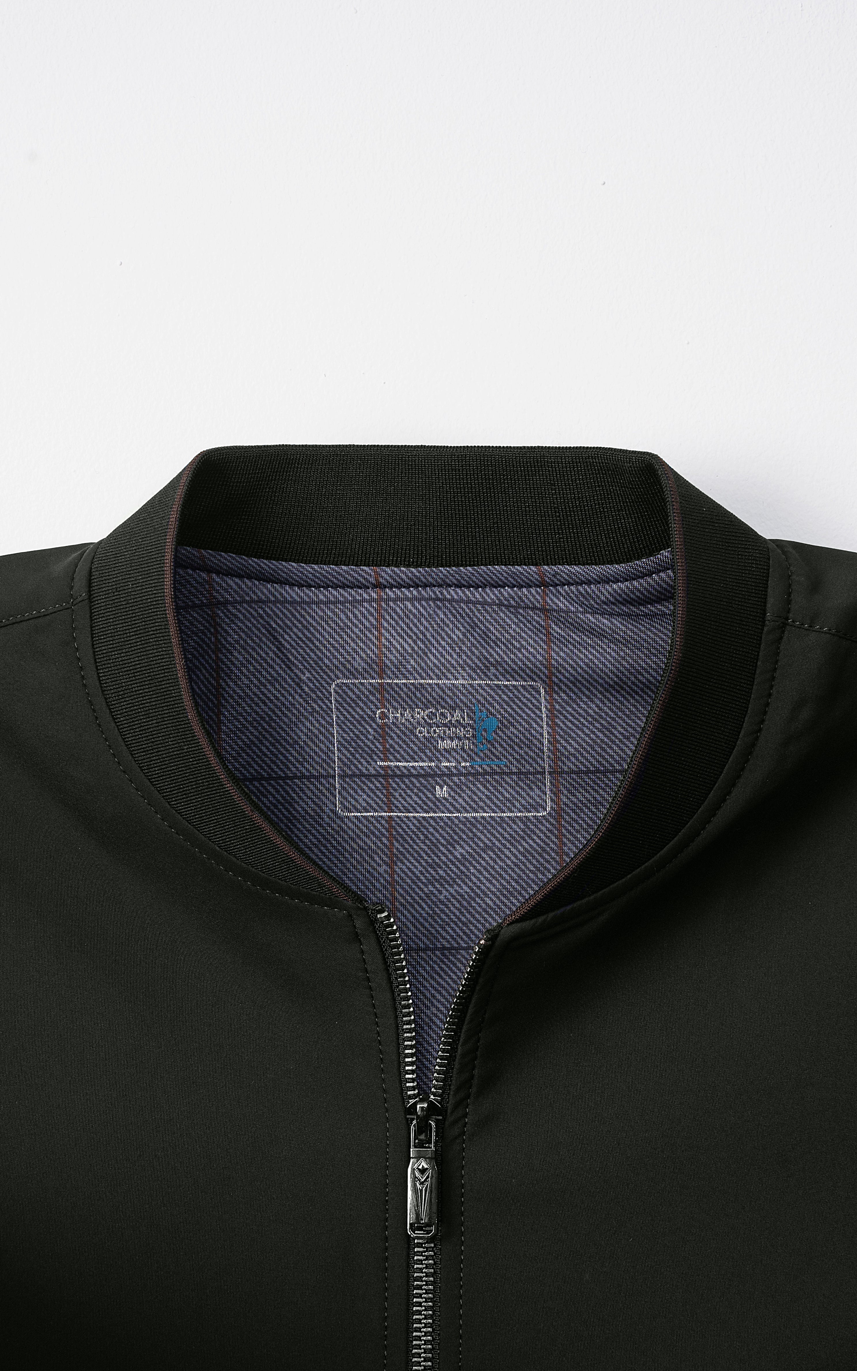 LIGHT WEIGHT MEN'S JACKET FULL SLEEVE DARK GREEN - Image 2