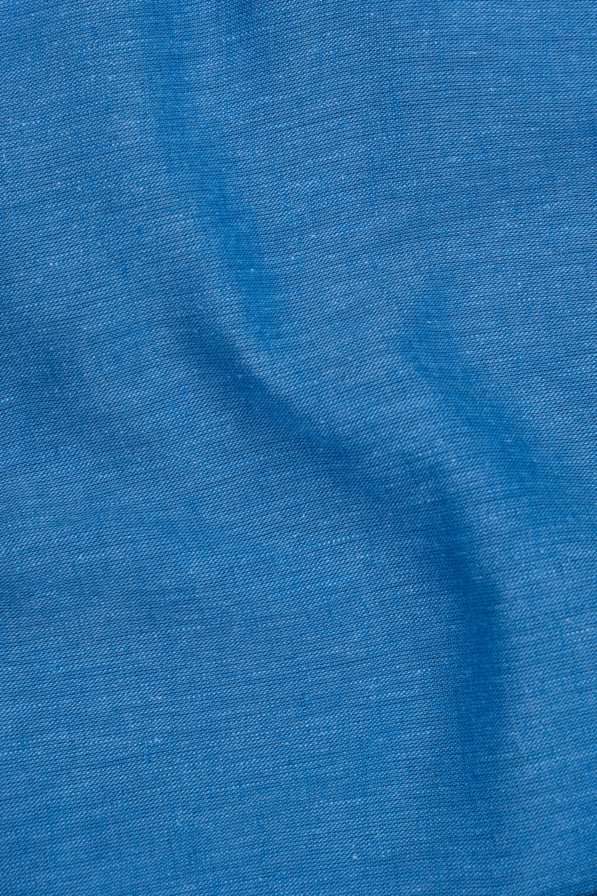 LIMITED EDITION LINEN FABRIC SHIRTS BLUE - Image 3