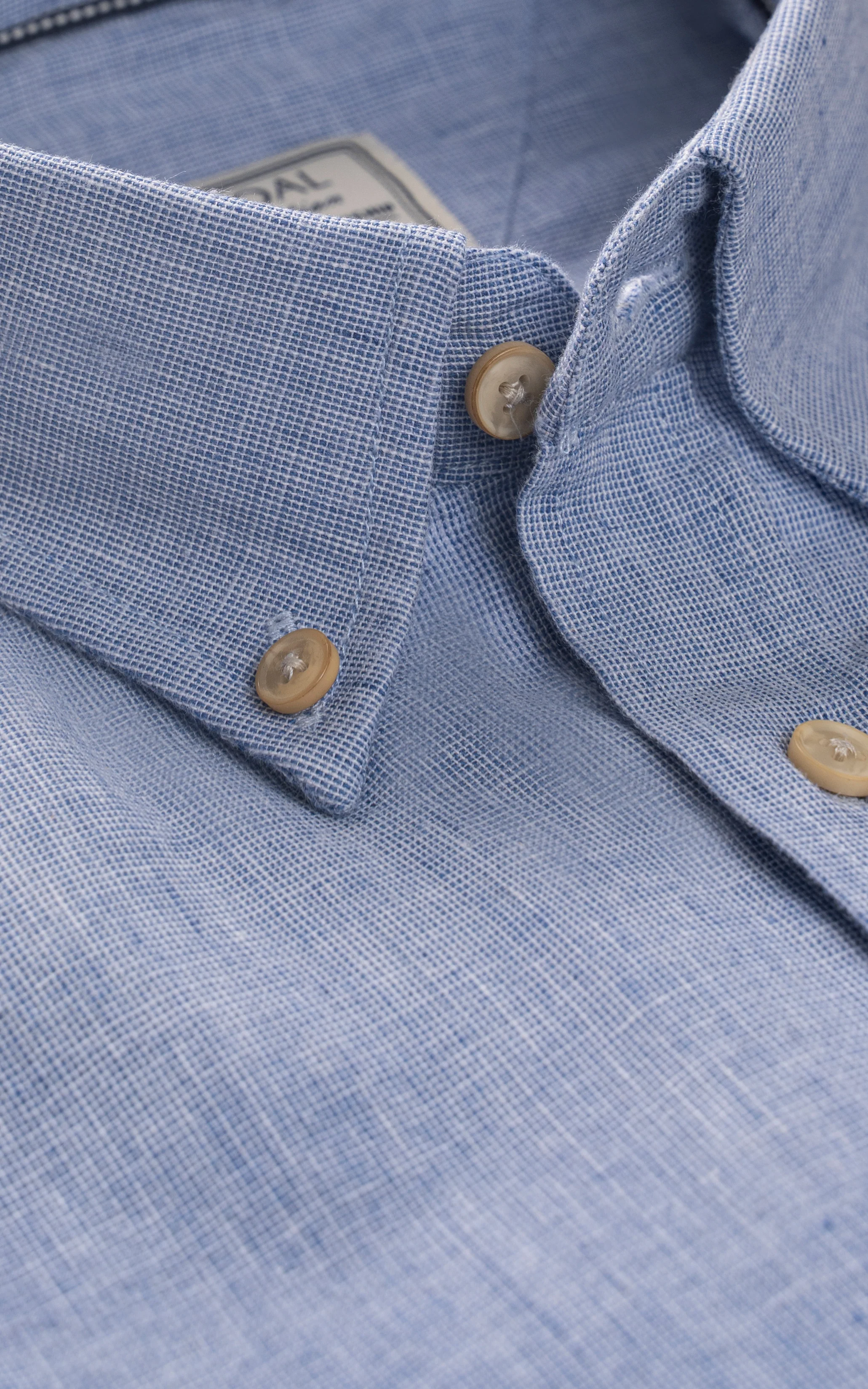 LIMITED EDITION LINEN SHIRT CHAMBRAY BLUE - Image 2