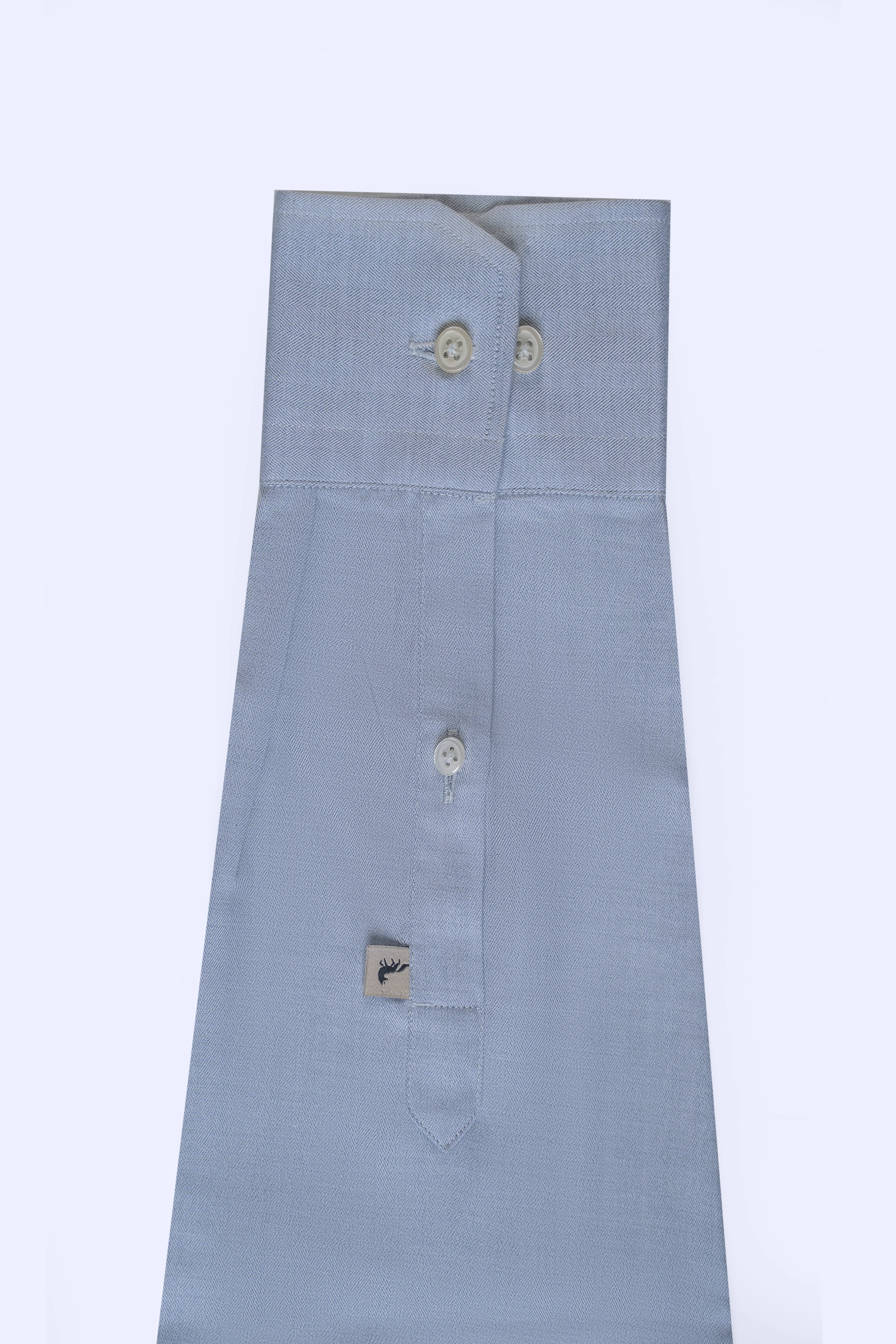 BONELESS COLLAR SHIRT GREEN GREY - Image 4