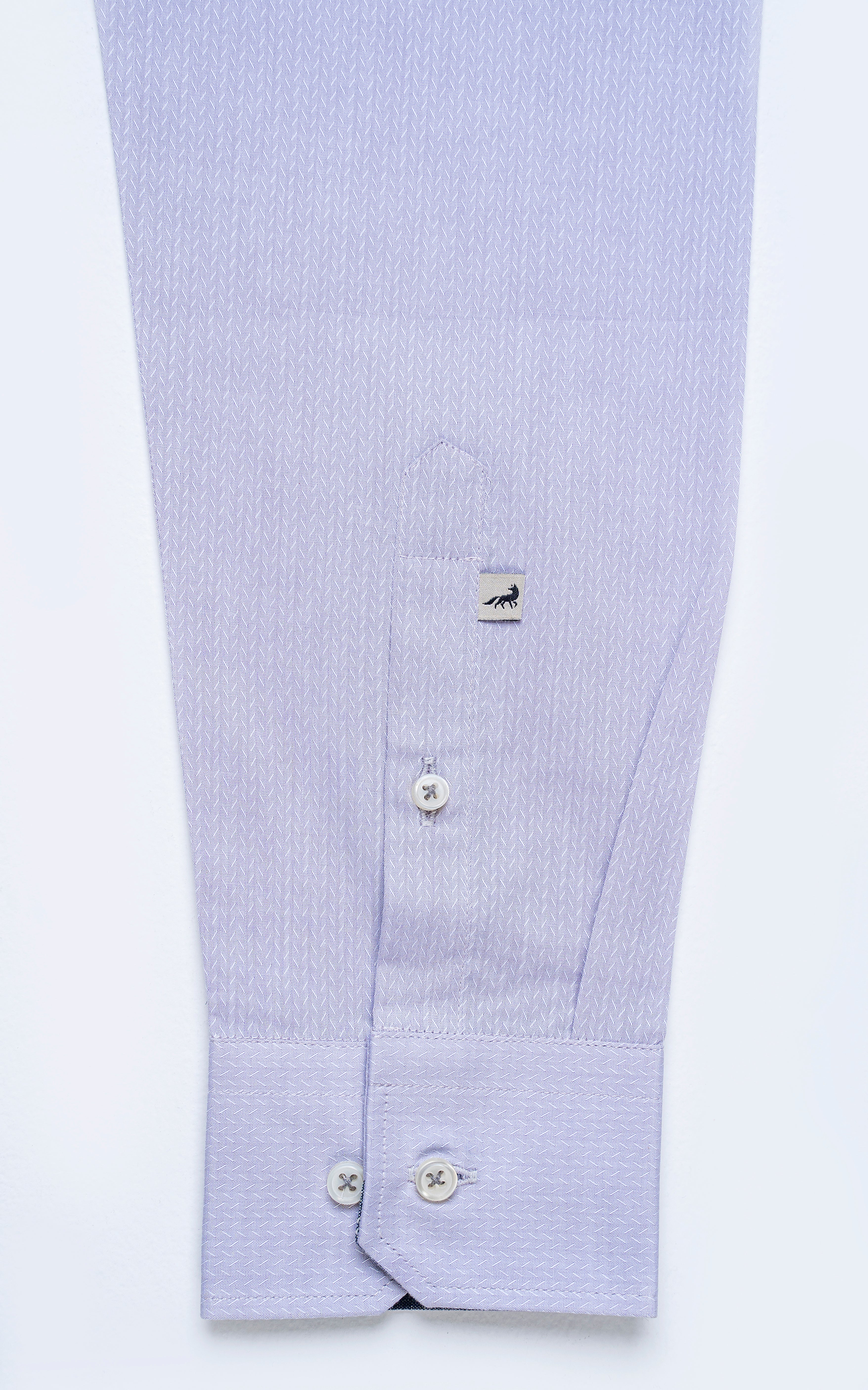 FRENCH COLLAR SHIRT LIGHT PURPLE - Image 4