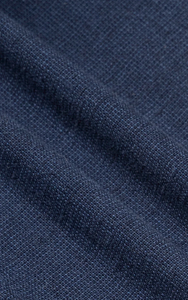 LIMITED EDITION LINEN SHIRT NAVY - Image 3