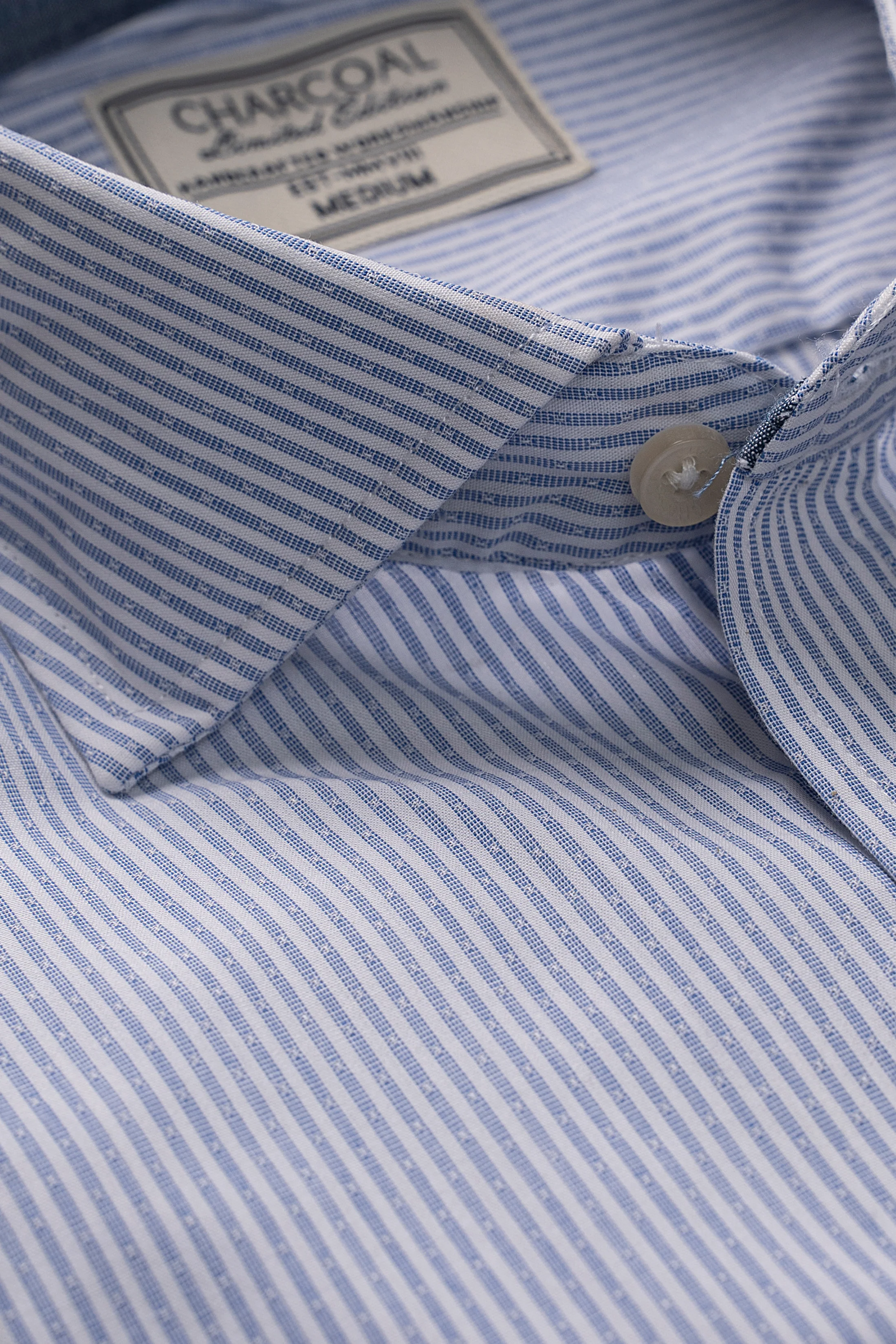 LIMITED EDITION SHIRT WHITE BLUE - Image 2