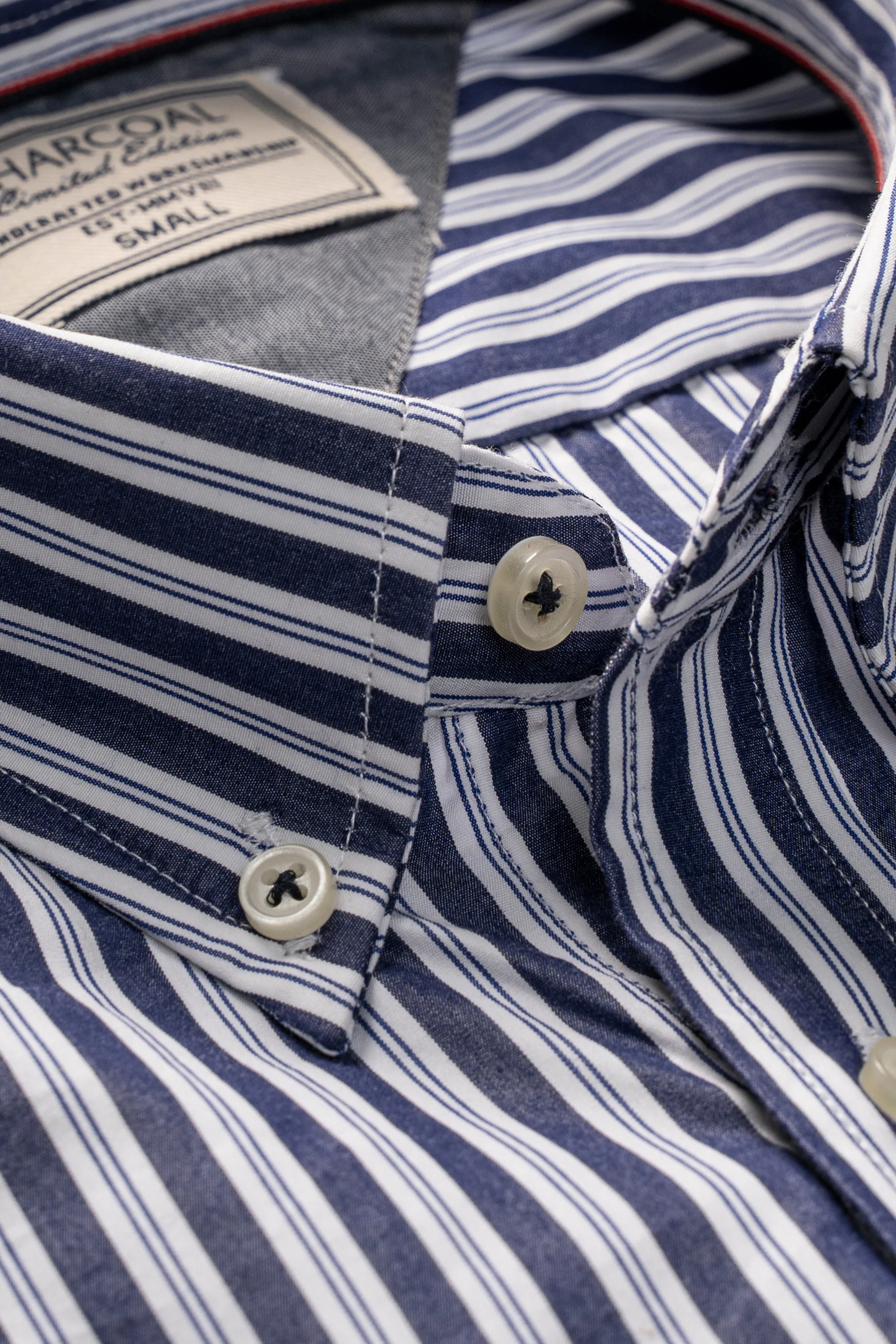 LIMITED EDITION SHIRTS DARK BLUE STRIPES - Image 2