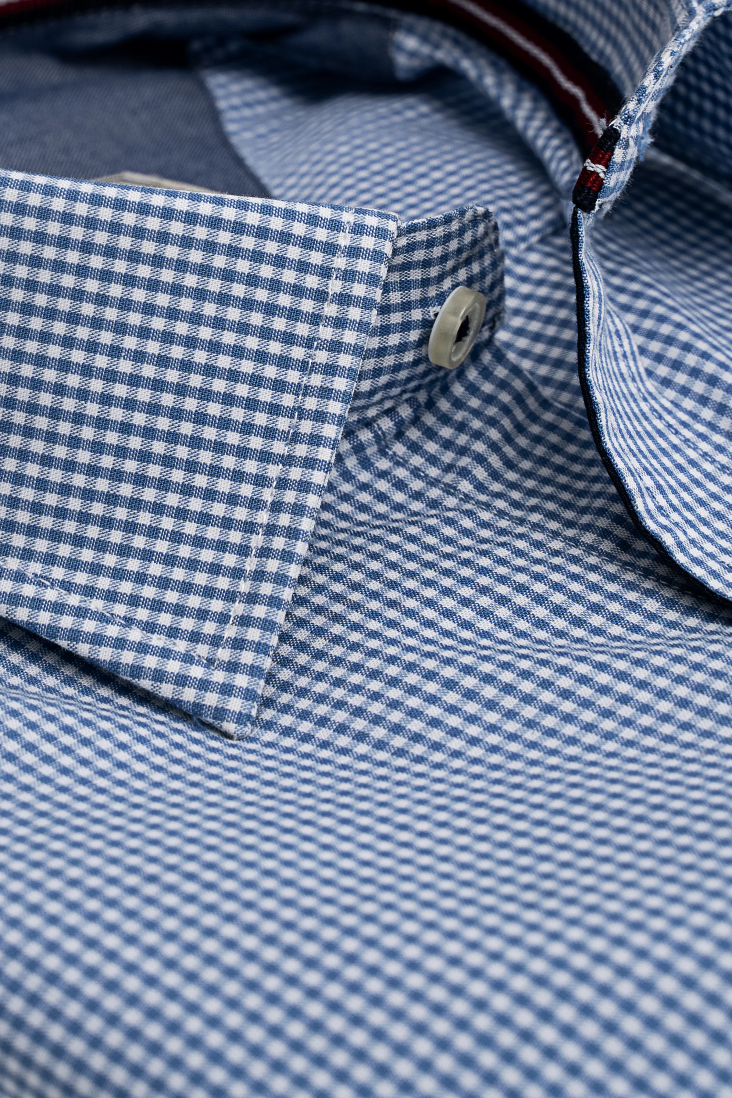 LIMITED EDITION SHIRTS BLUE WHITE CHECK - Image 2