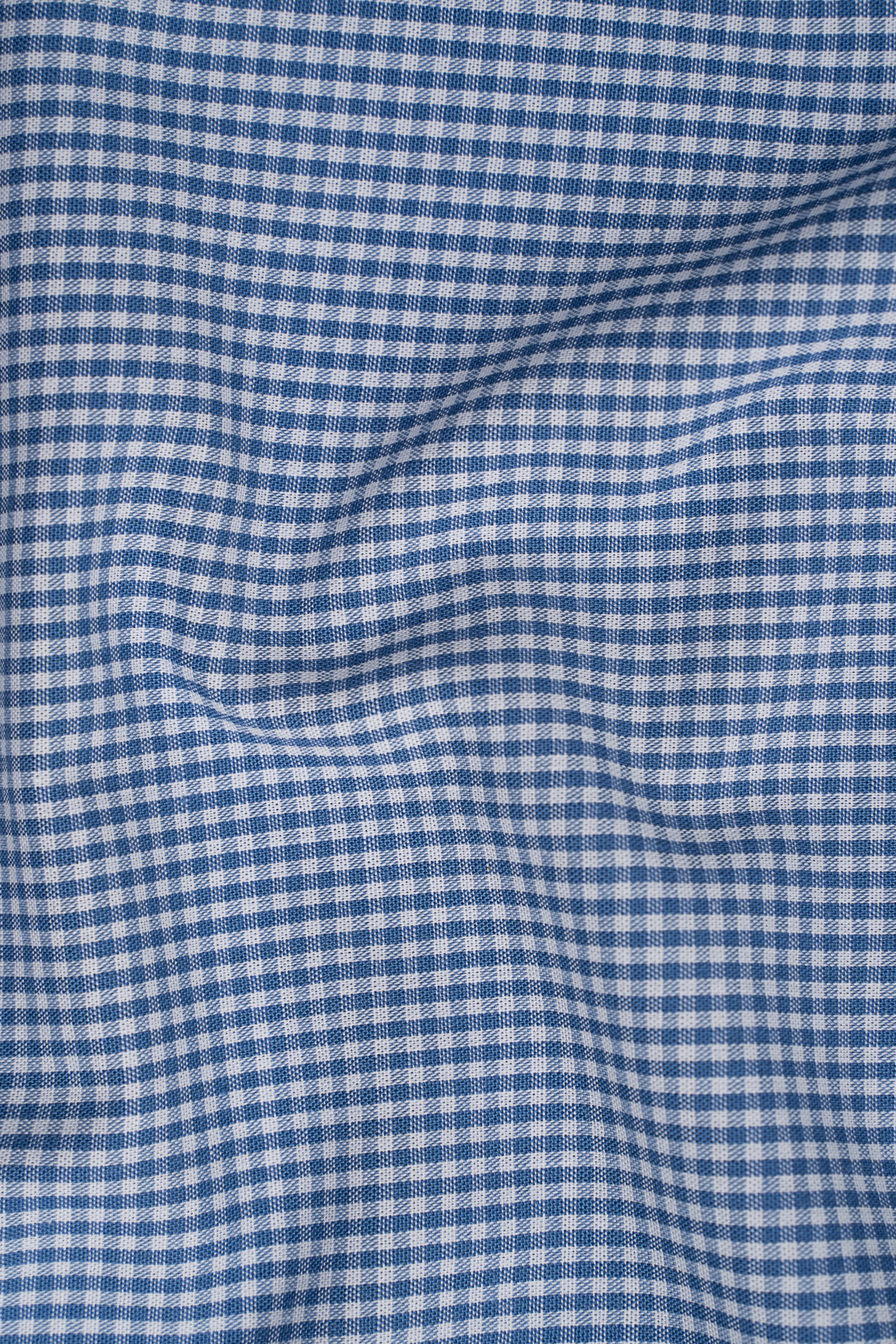 LIMITED EDITION SHIRTS BLUE WHITE CHECK - Image 3