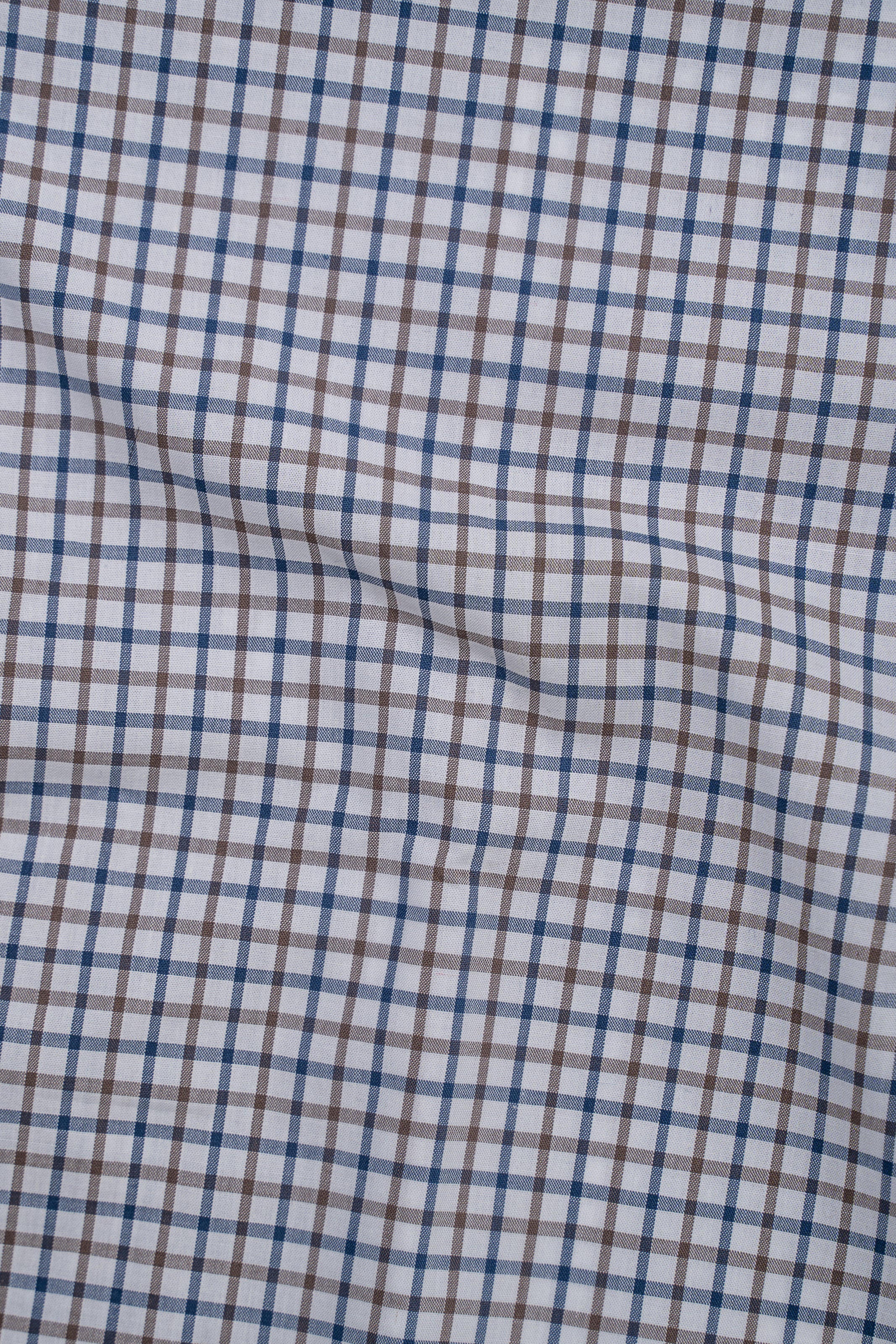 LIMITED EDITION SHIRTS KHAKI WHITE CHECK - Image 3