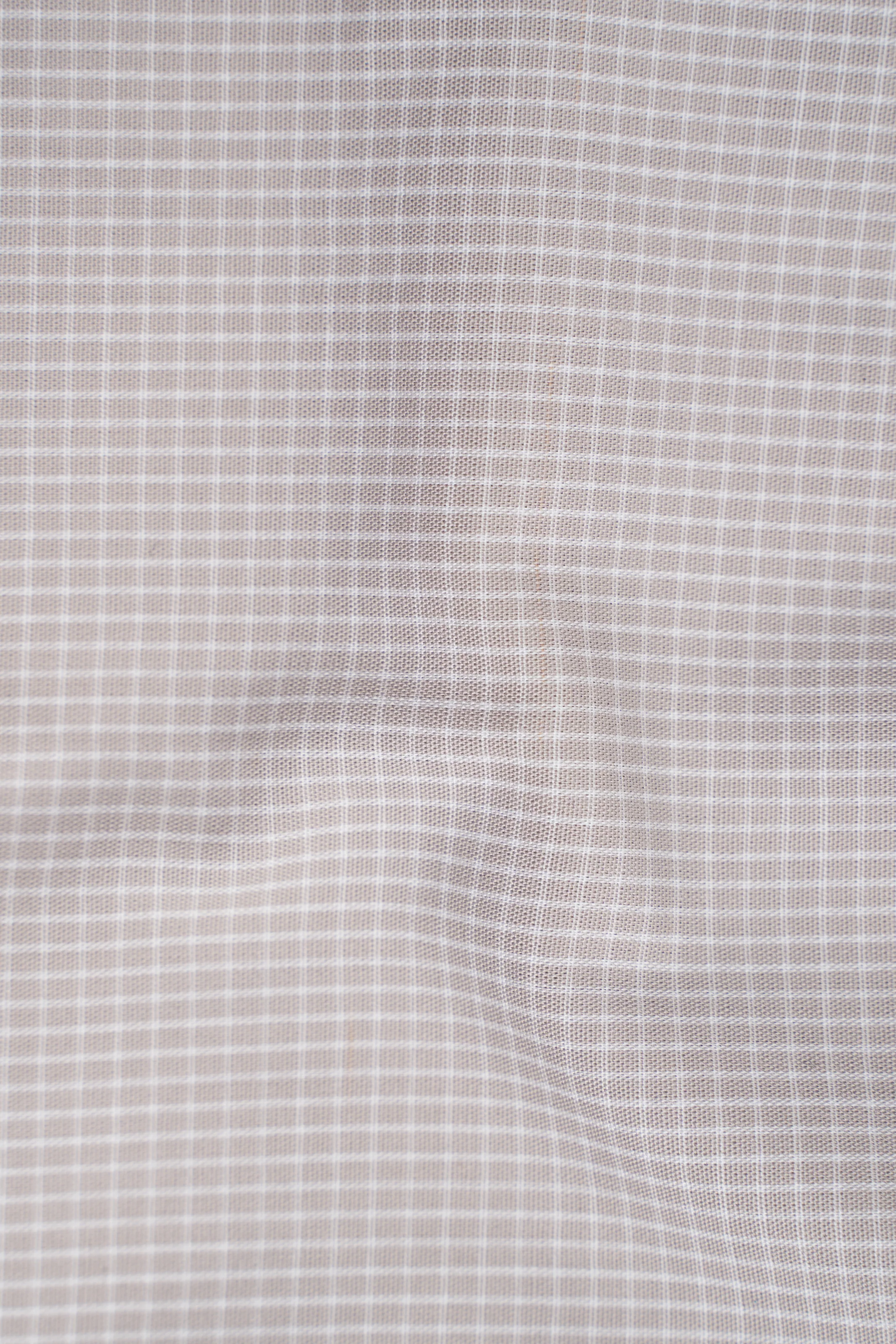 LIMITED EDITION SHIRTS LIGHT KHKAI CHECK - Image 3
