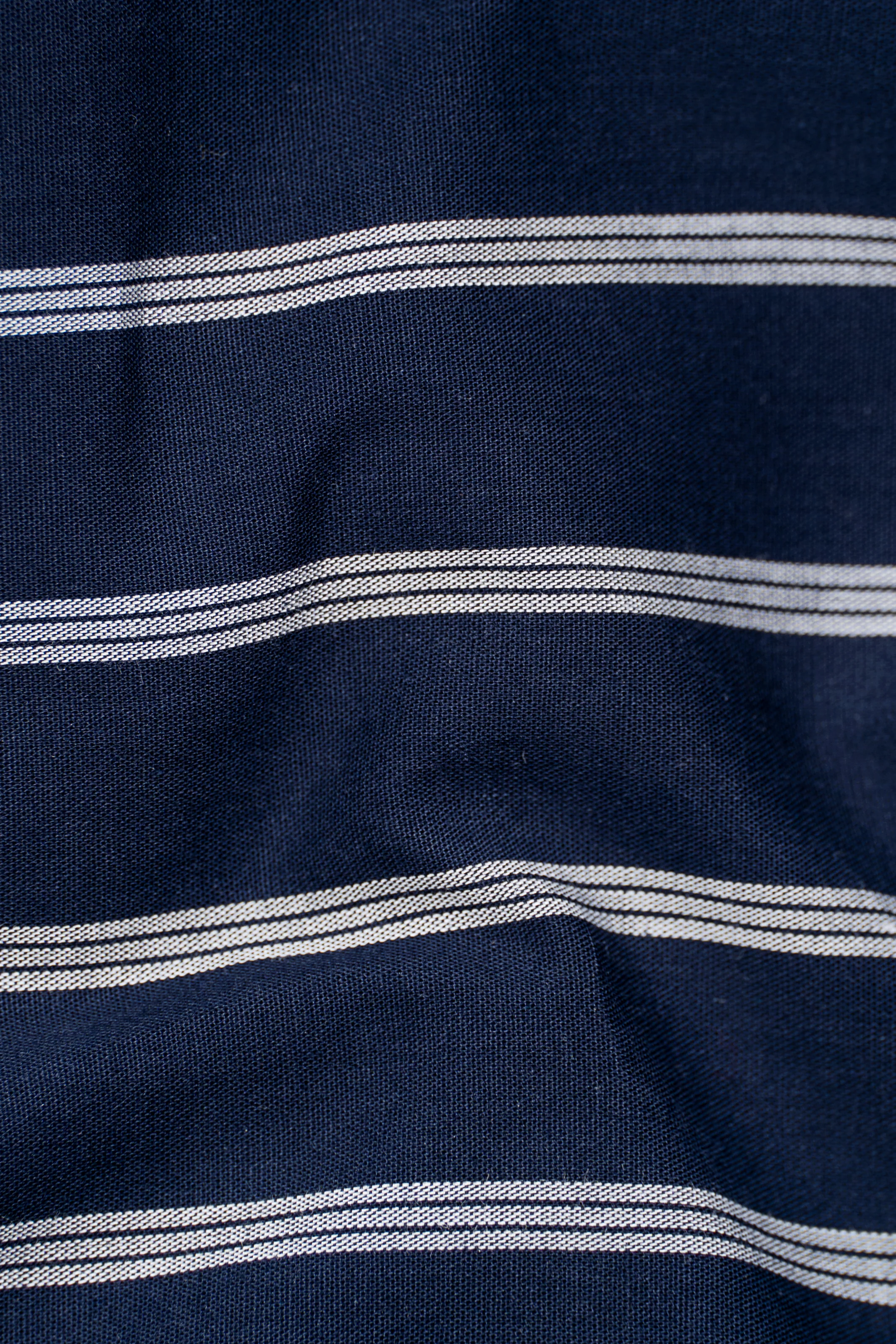 LIMITED EDITION SHIRTS NAVY WHITE STRIPES - Image 3