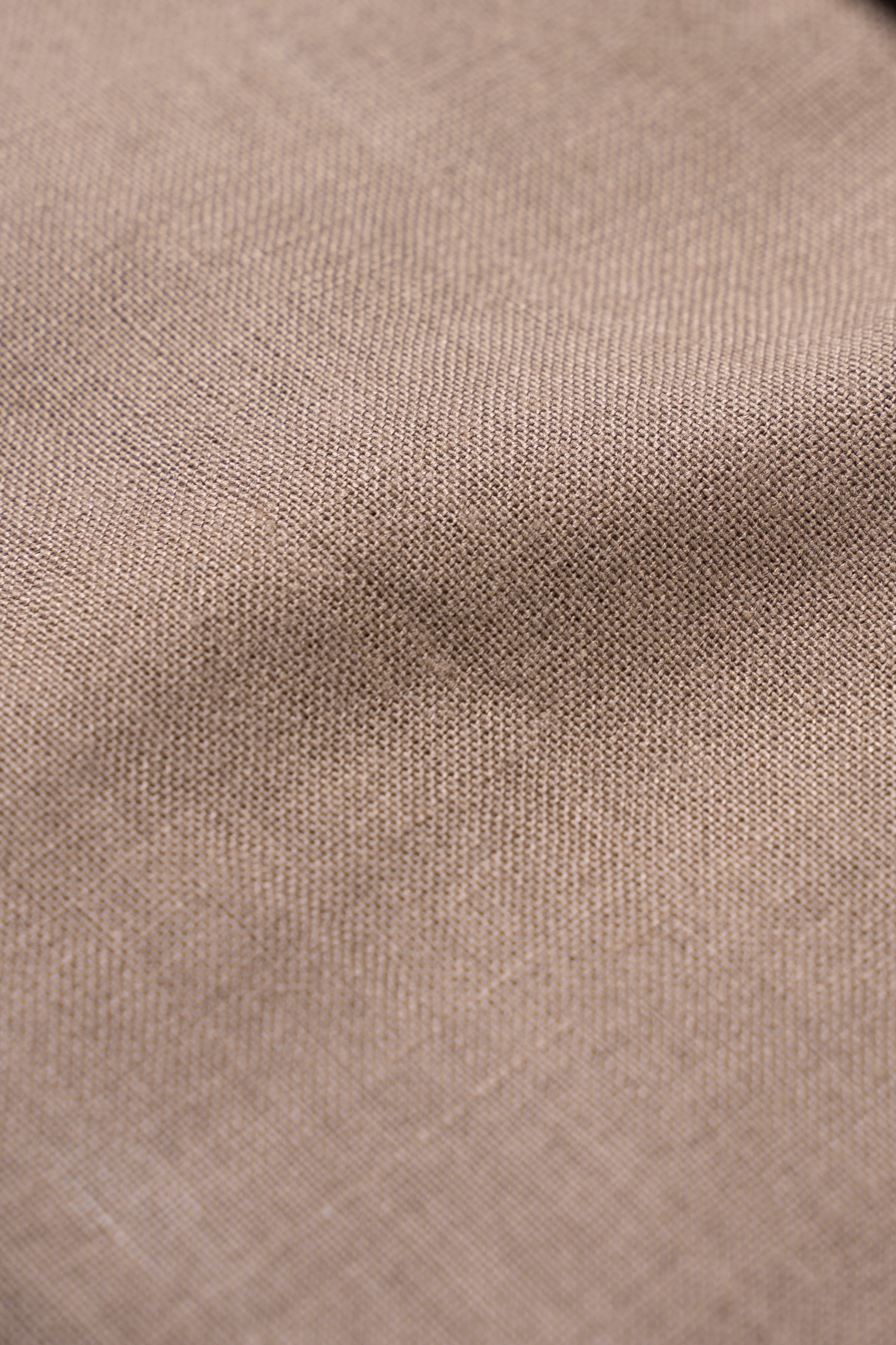 LINEN SMART SHIRT KHAKI - Image 3