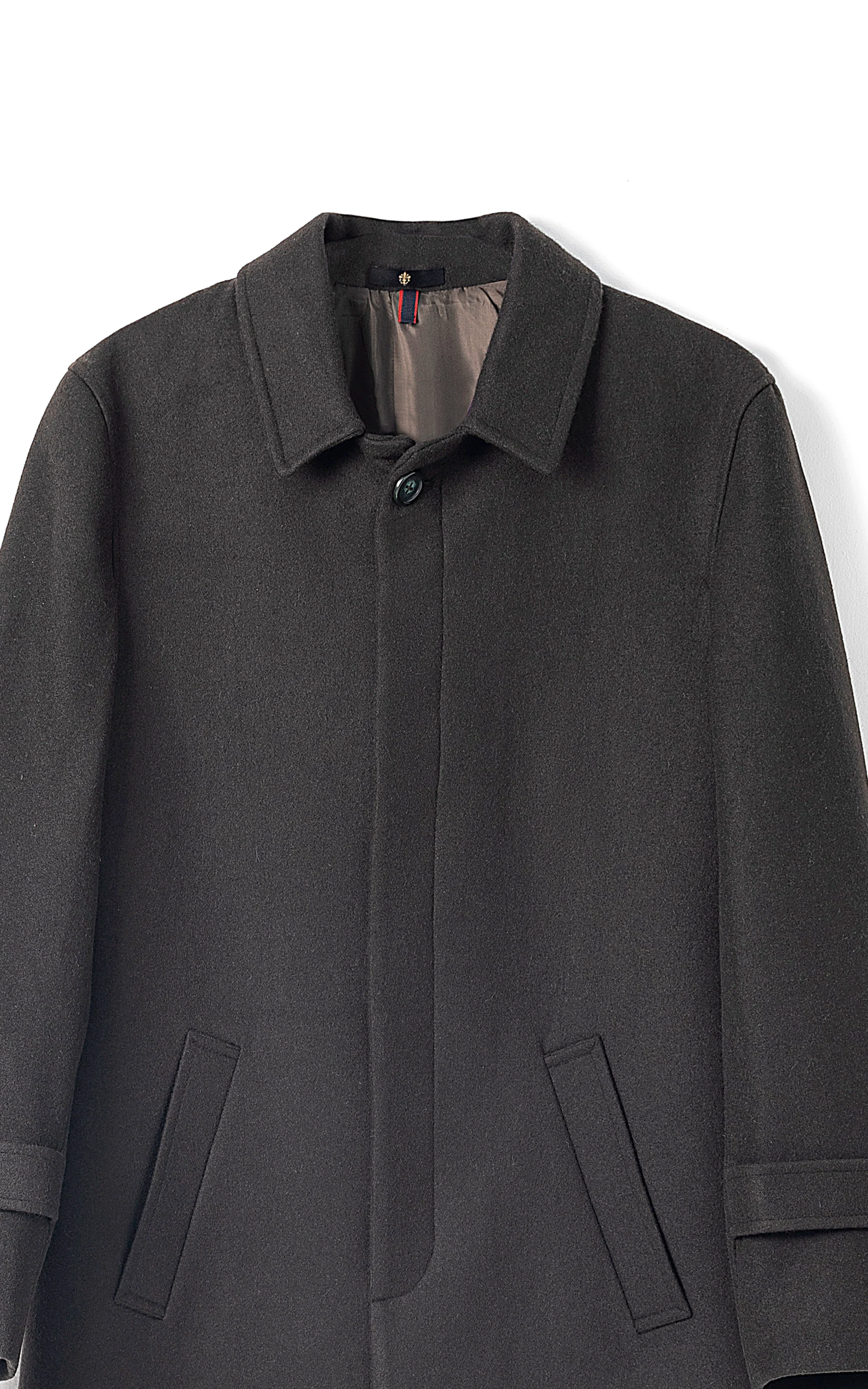 LONG COAT  DEEP OLIVE - Image 2