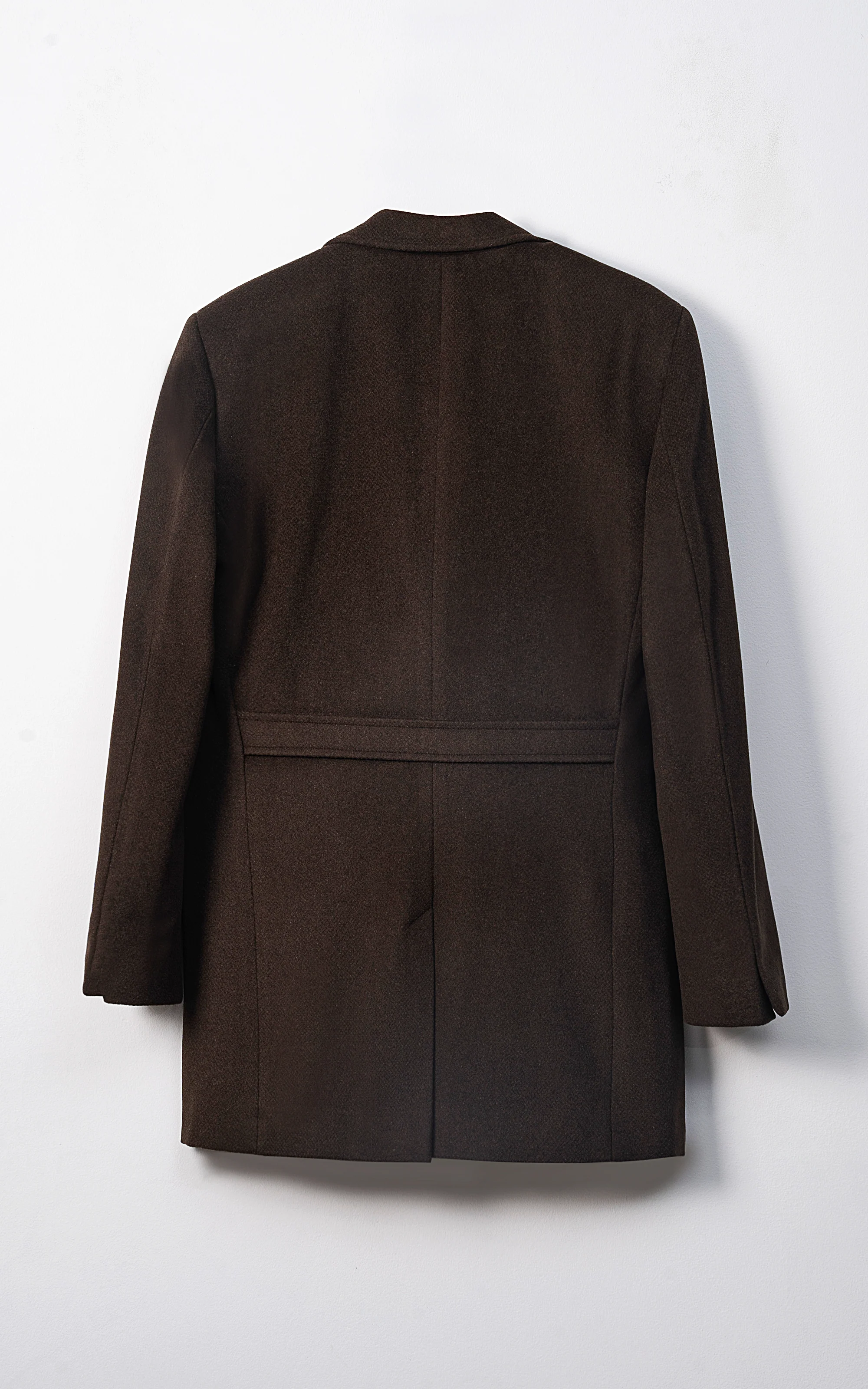 REFINED CLASSIC LONG COAT OLIVE - Image 3
