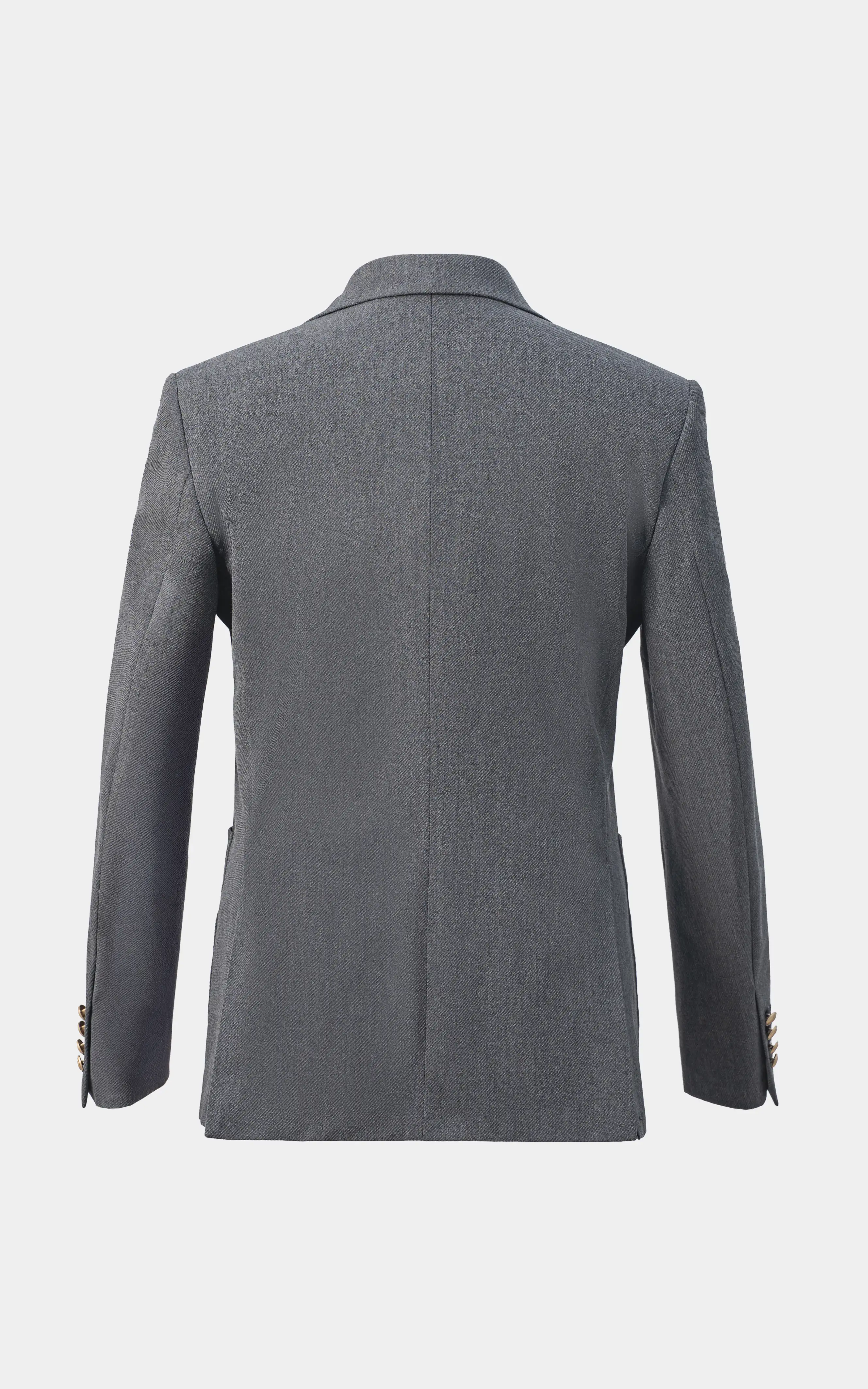 Men’s Classic Blazer Dark Grey - Image 4