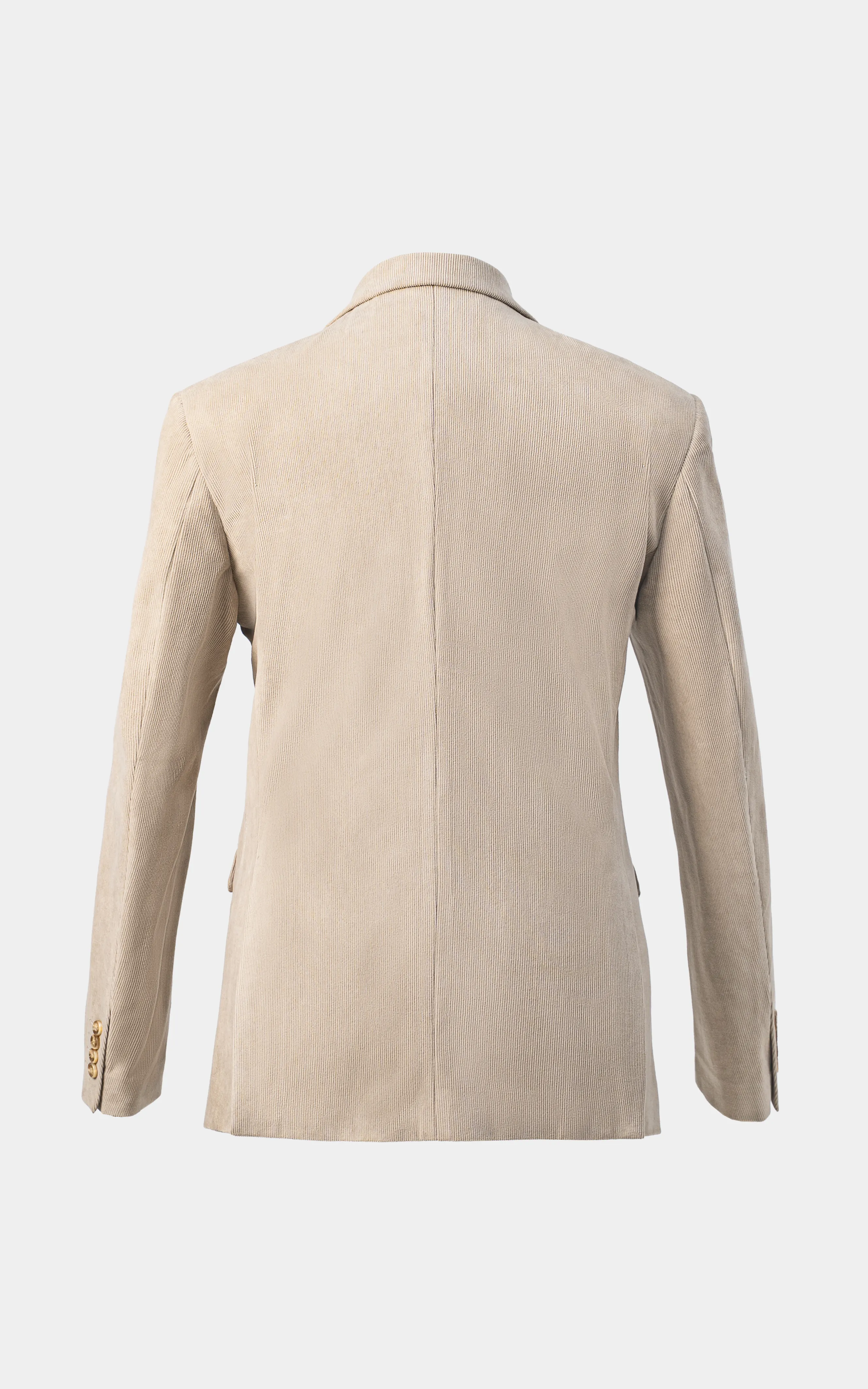 Men's Corduroy Blazer Beige - Image 3