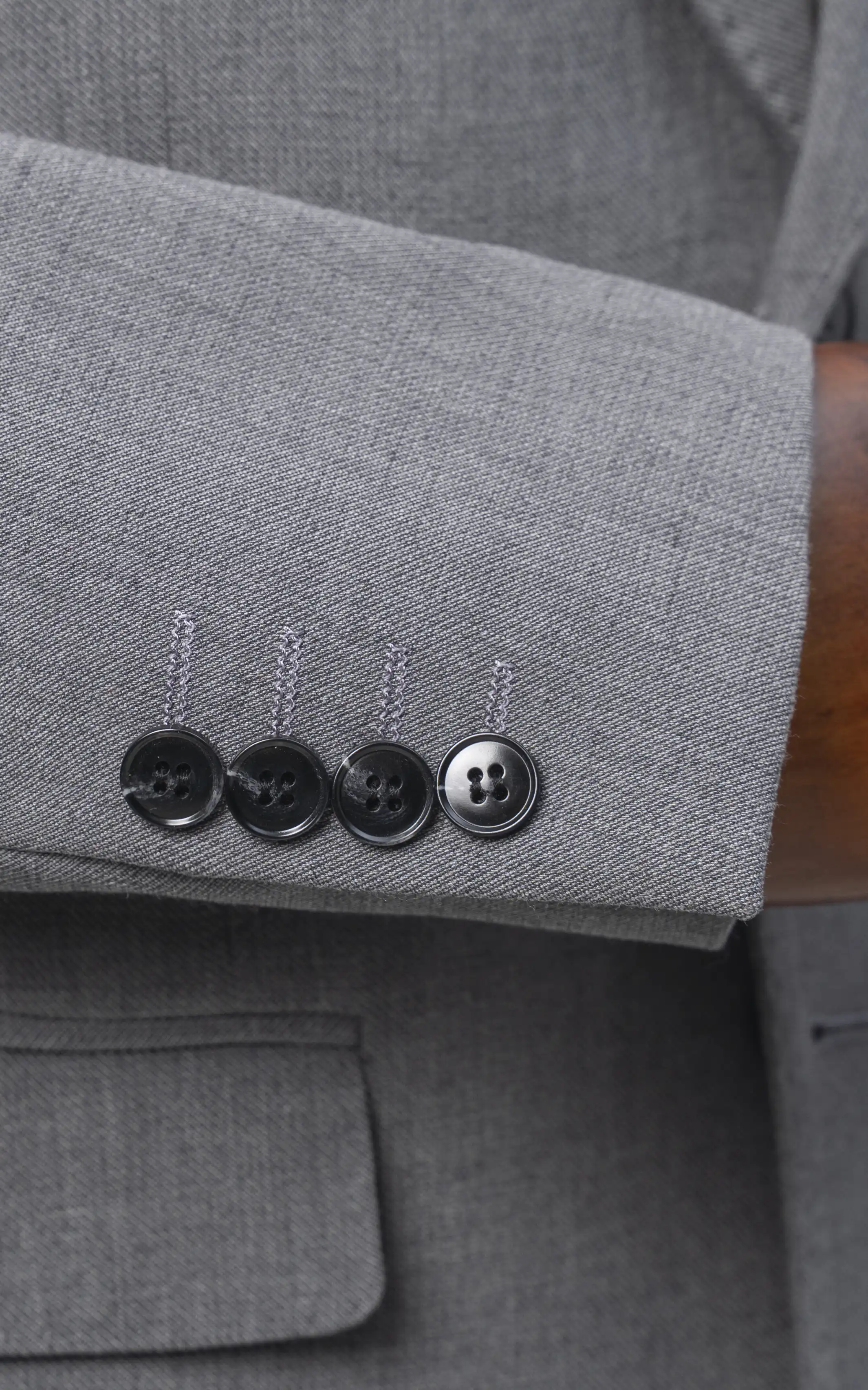 Men's Formal Blazer Grey - Image 4