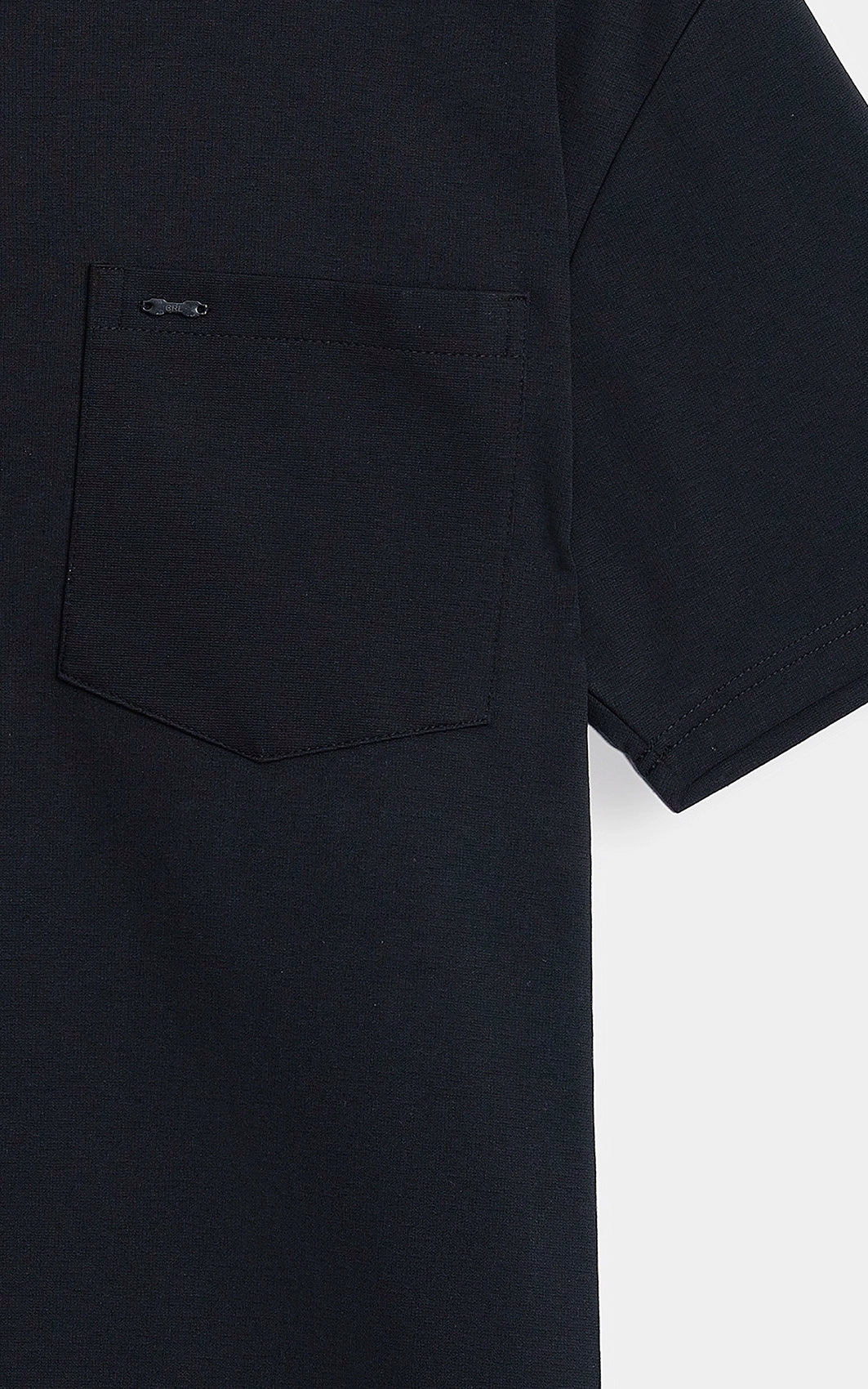 OVERSIZE FIT CREW NECK T-SHIRT BLACK - Image 5