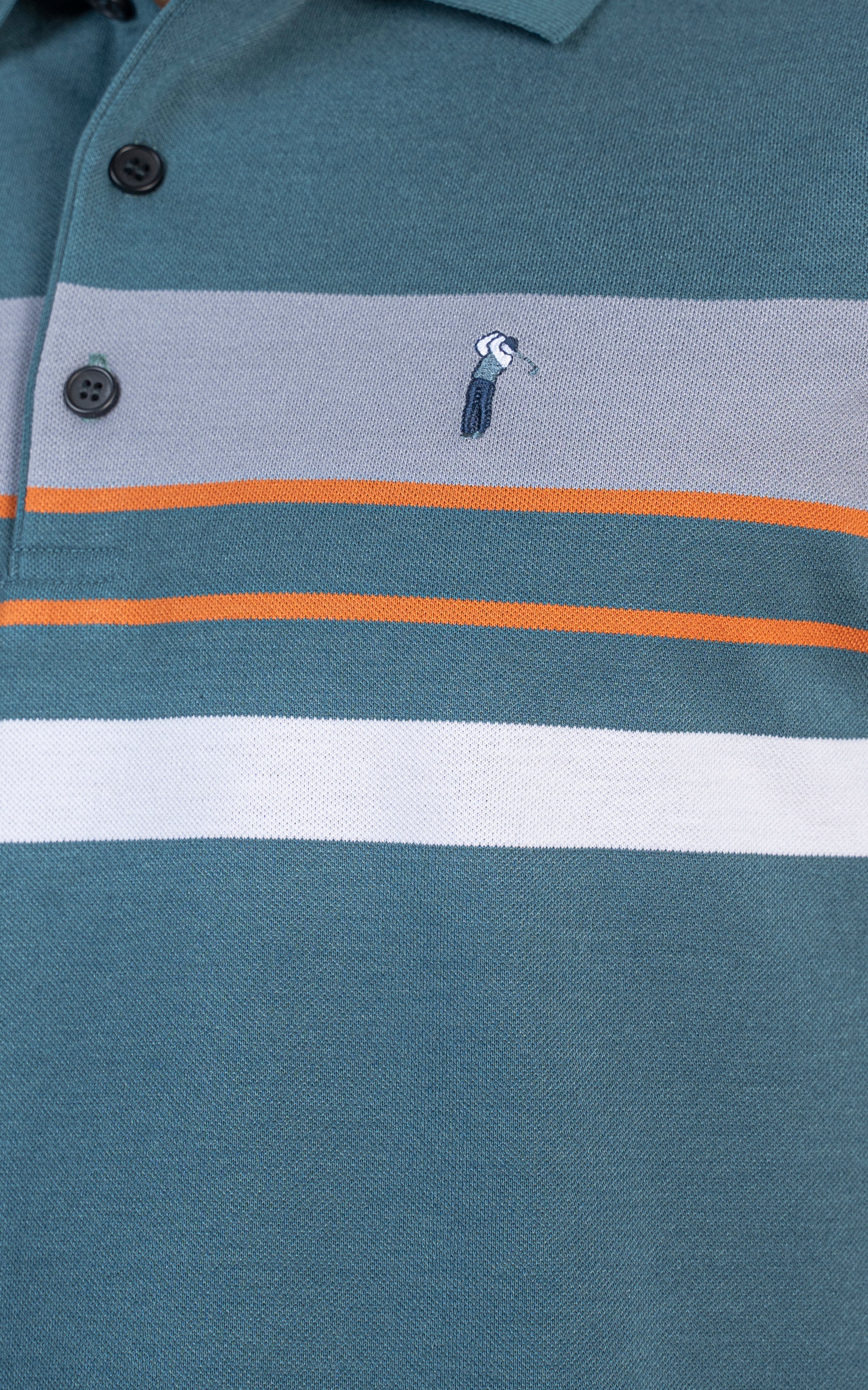 PANEL EXECUTIVE POLO SHIRT DARK GREEN - Image 5