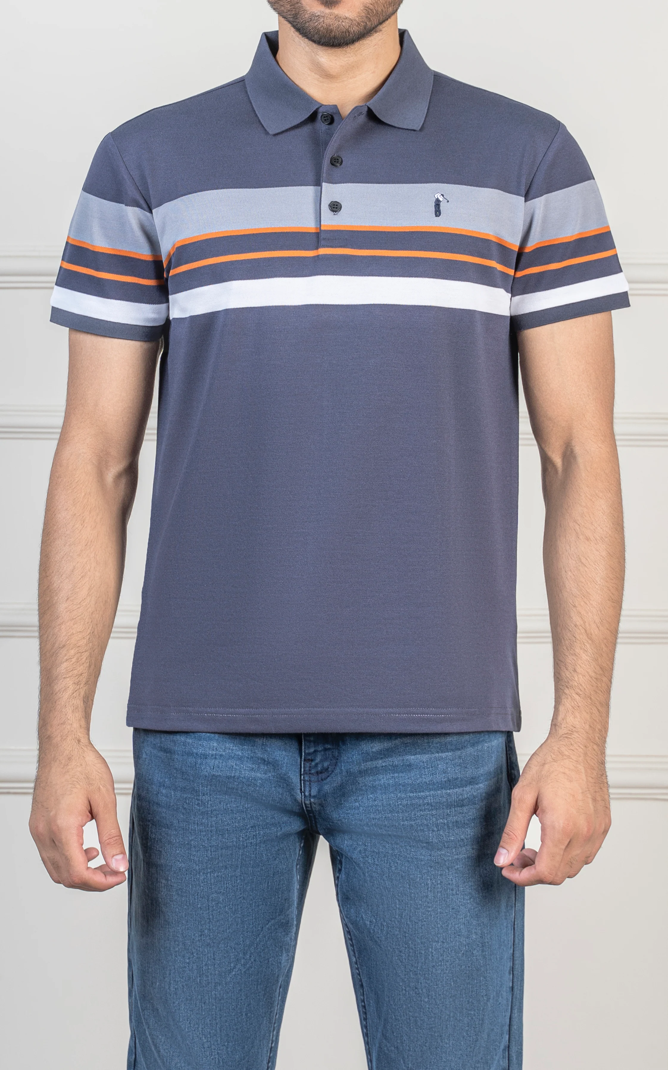 PANEL EXECUTIVE POLO SHIRT NAVY - Image 2