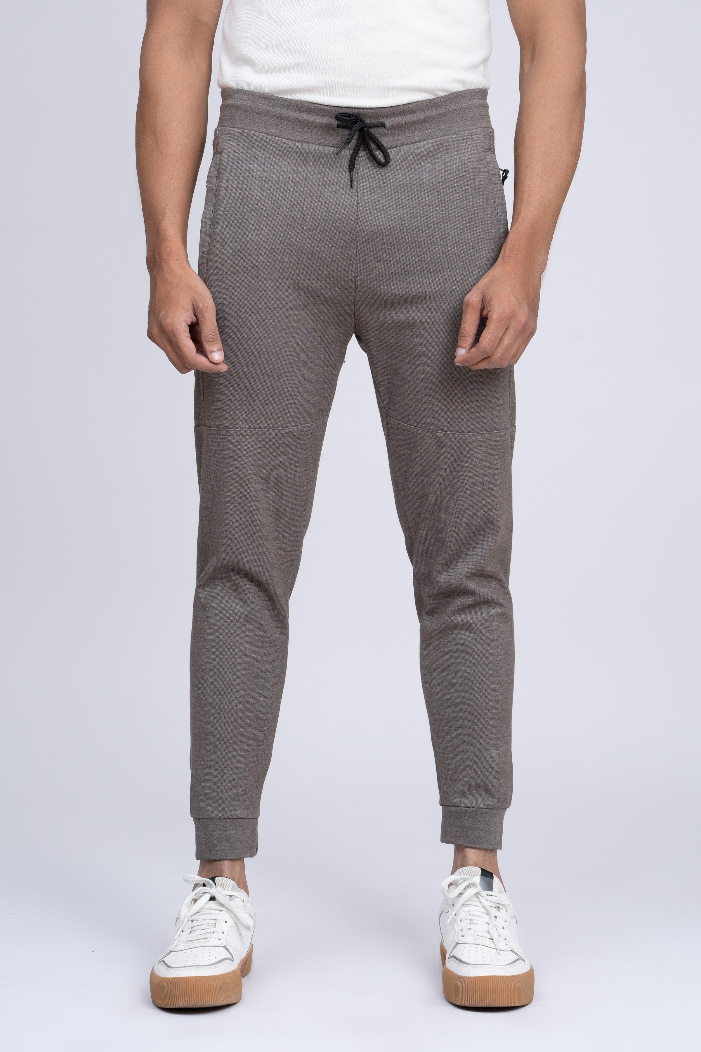 PIQUE INTERLOCK TROUSER OLIVE - Image 2