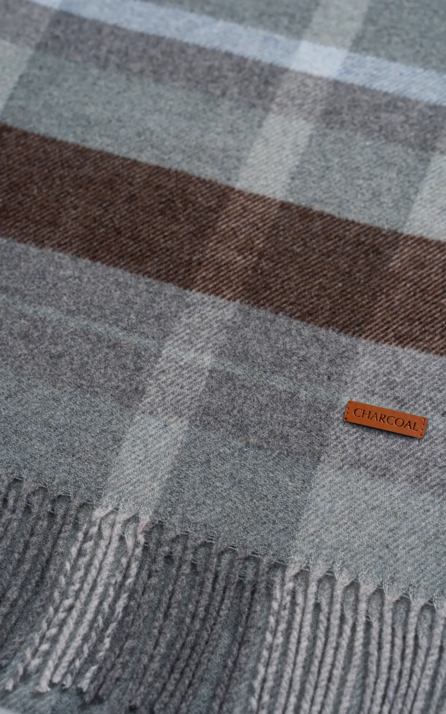 Plaid Check scarf - Image 2
