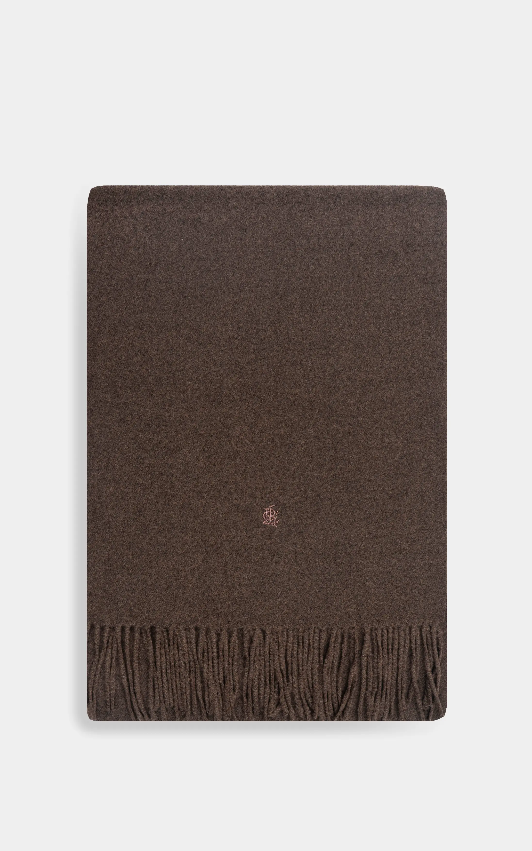 PLAIN EMBROIDERY SCARF