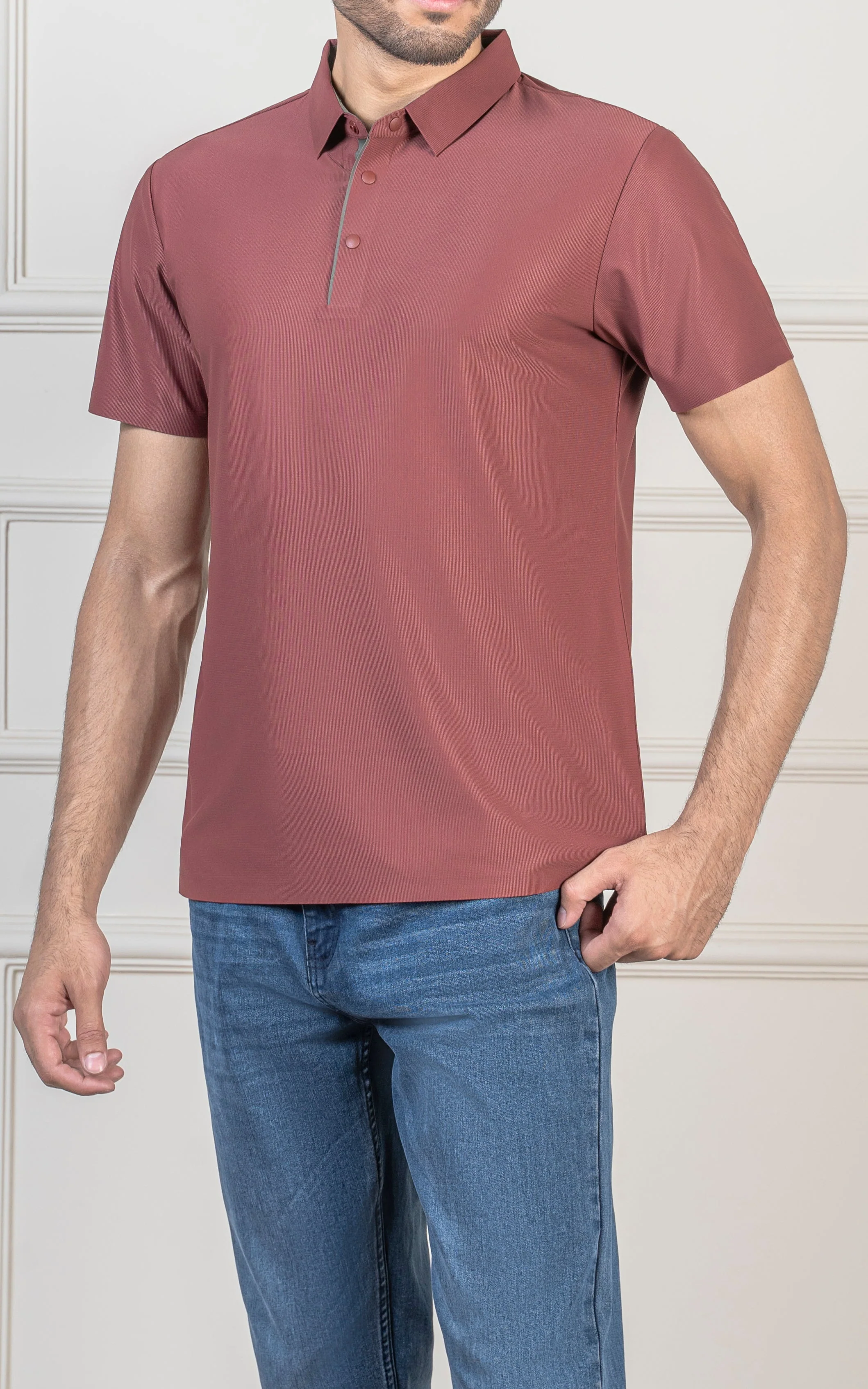 PLAIN EXECUTIVE POLO SHIRT BLACK - Image 40