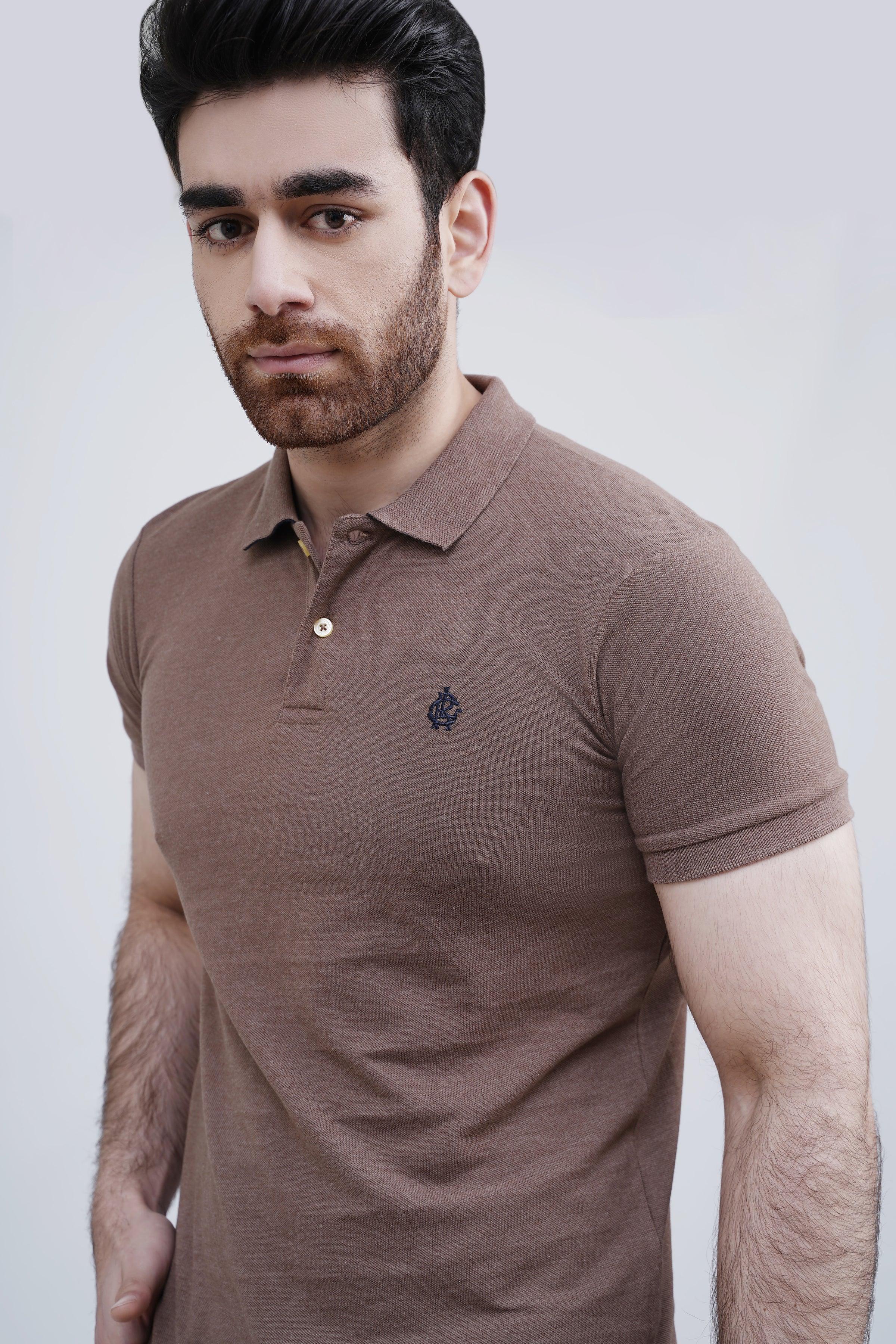 PLAIN POLO DARK KHAKI - Image 4
