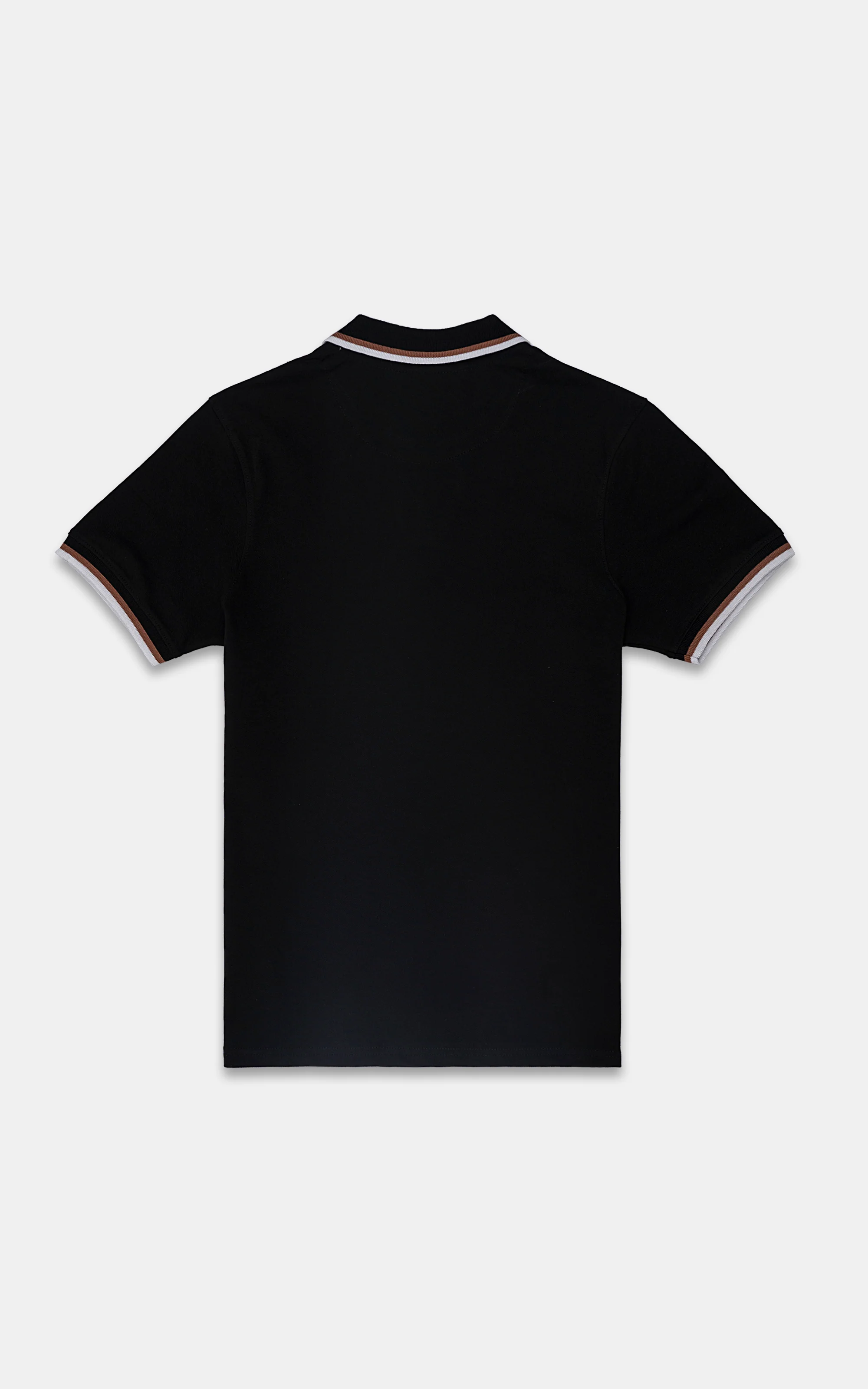 FASHION POLO SHIRT BLACK - Image 3