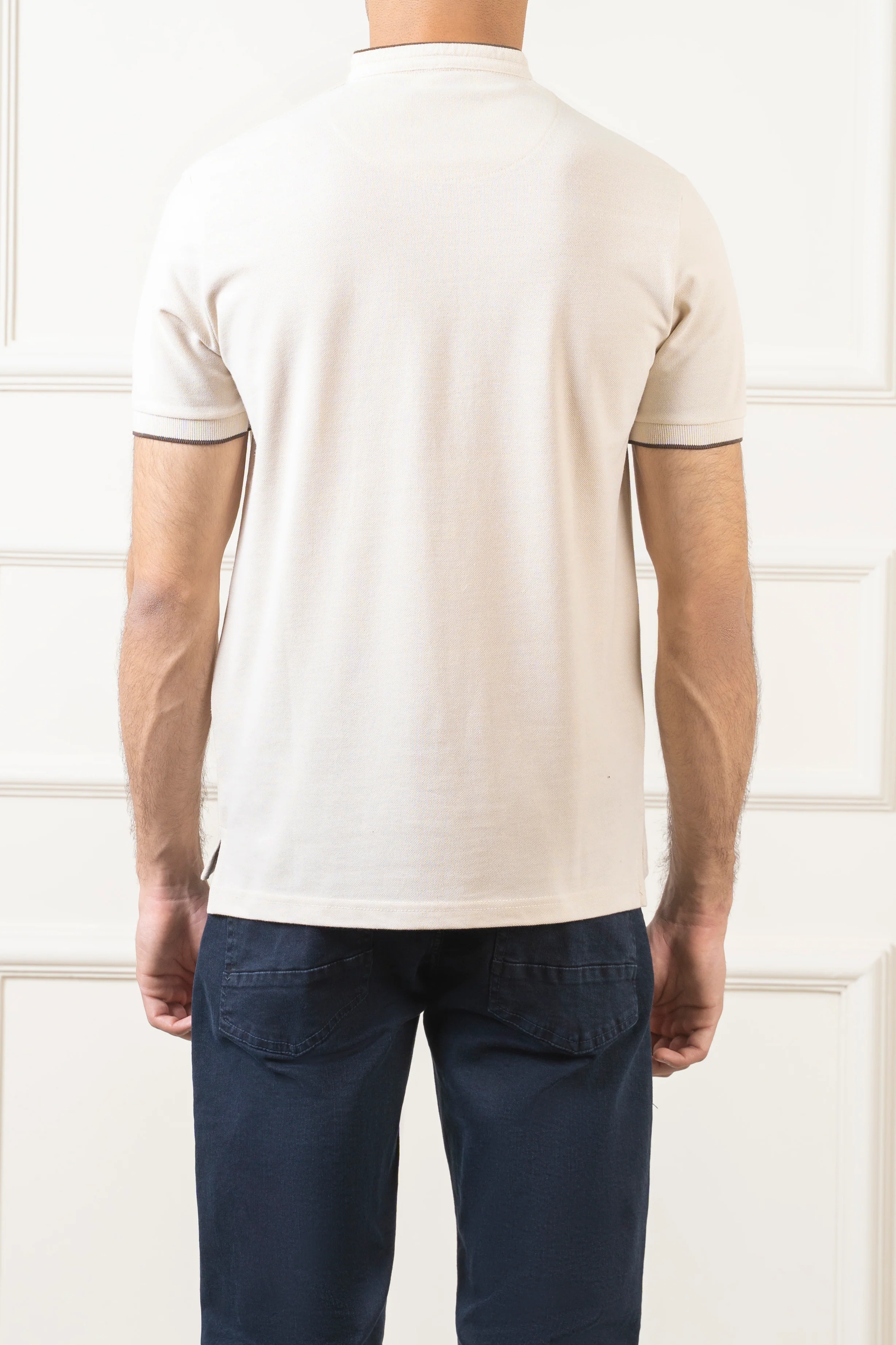 POLO SHIRT BEIGE - Image 4