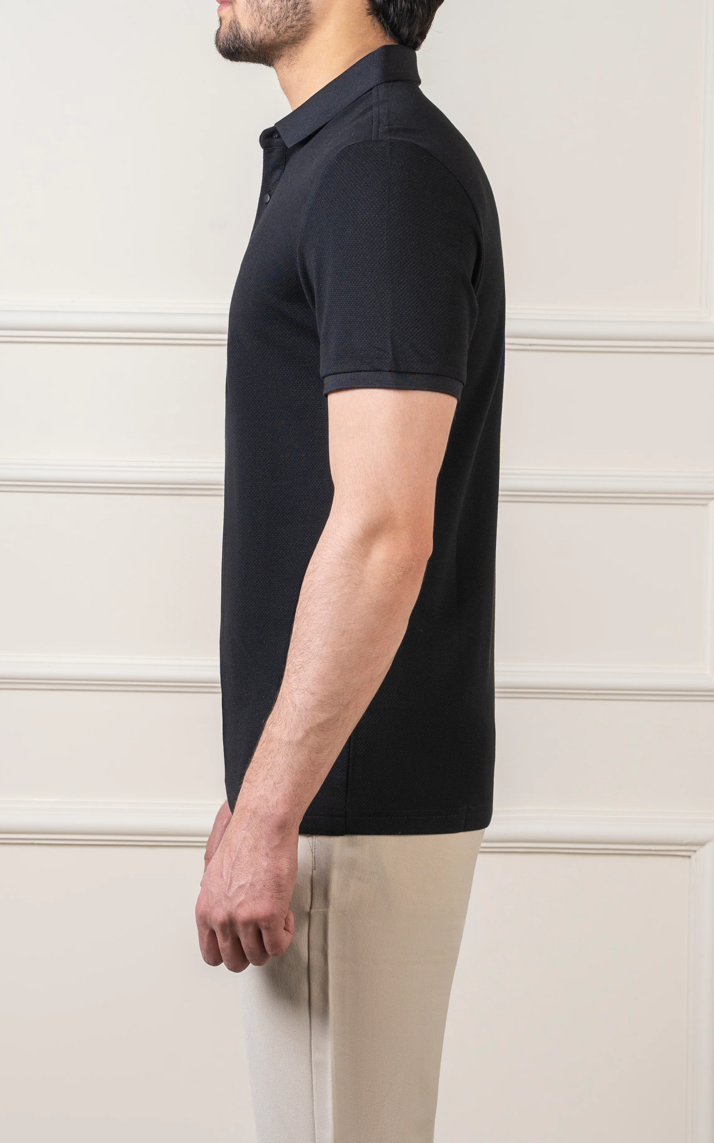 EXECUTIVE POLO BLACK - Image 4