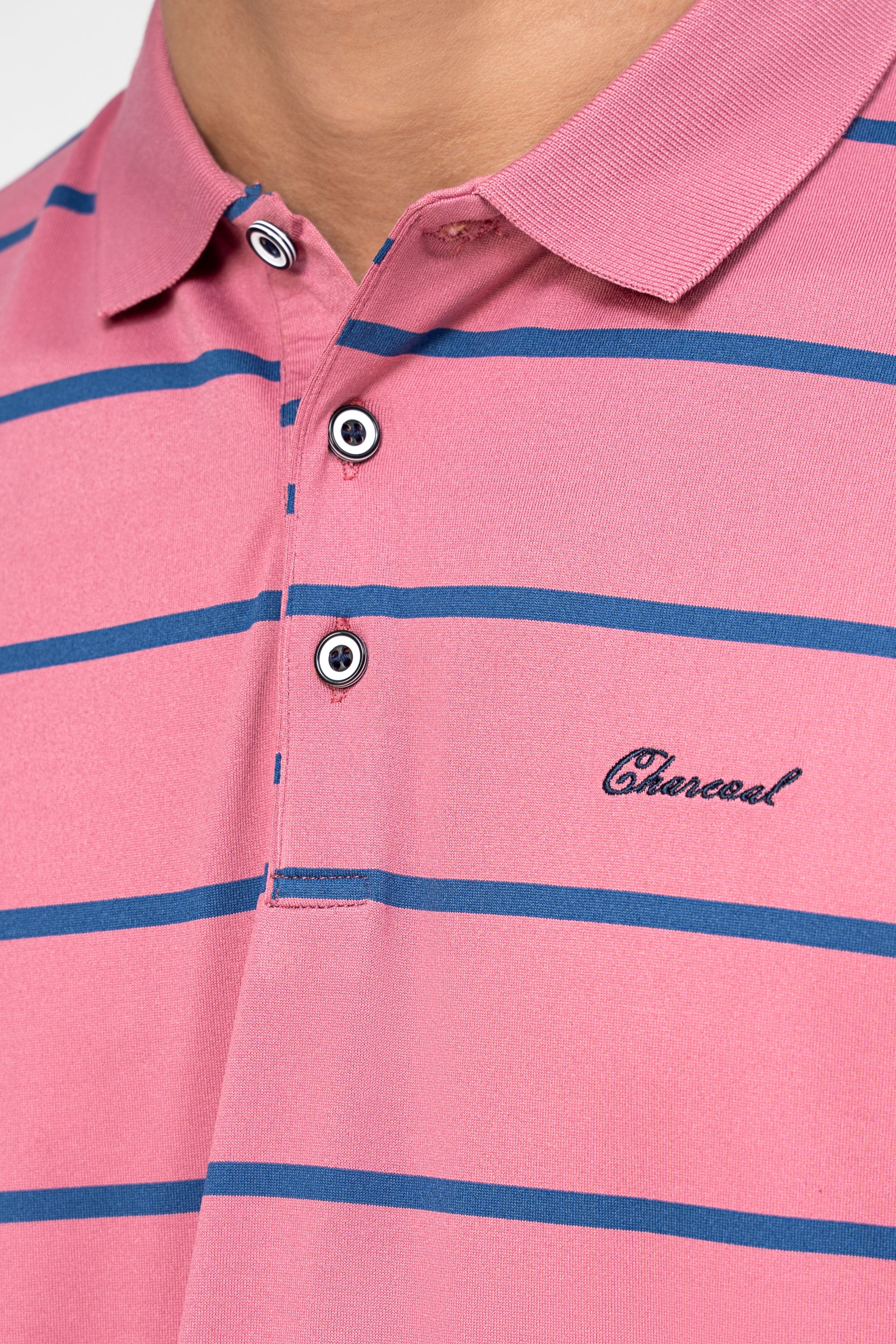 EXECUTIVE ICONIC POLO  CORAL PINK - Image 5