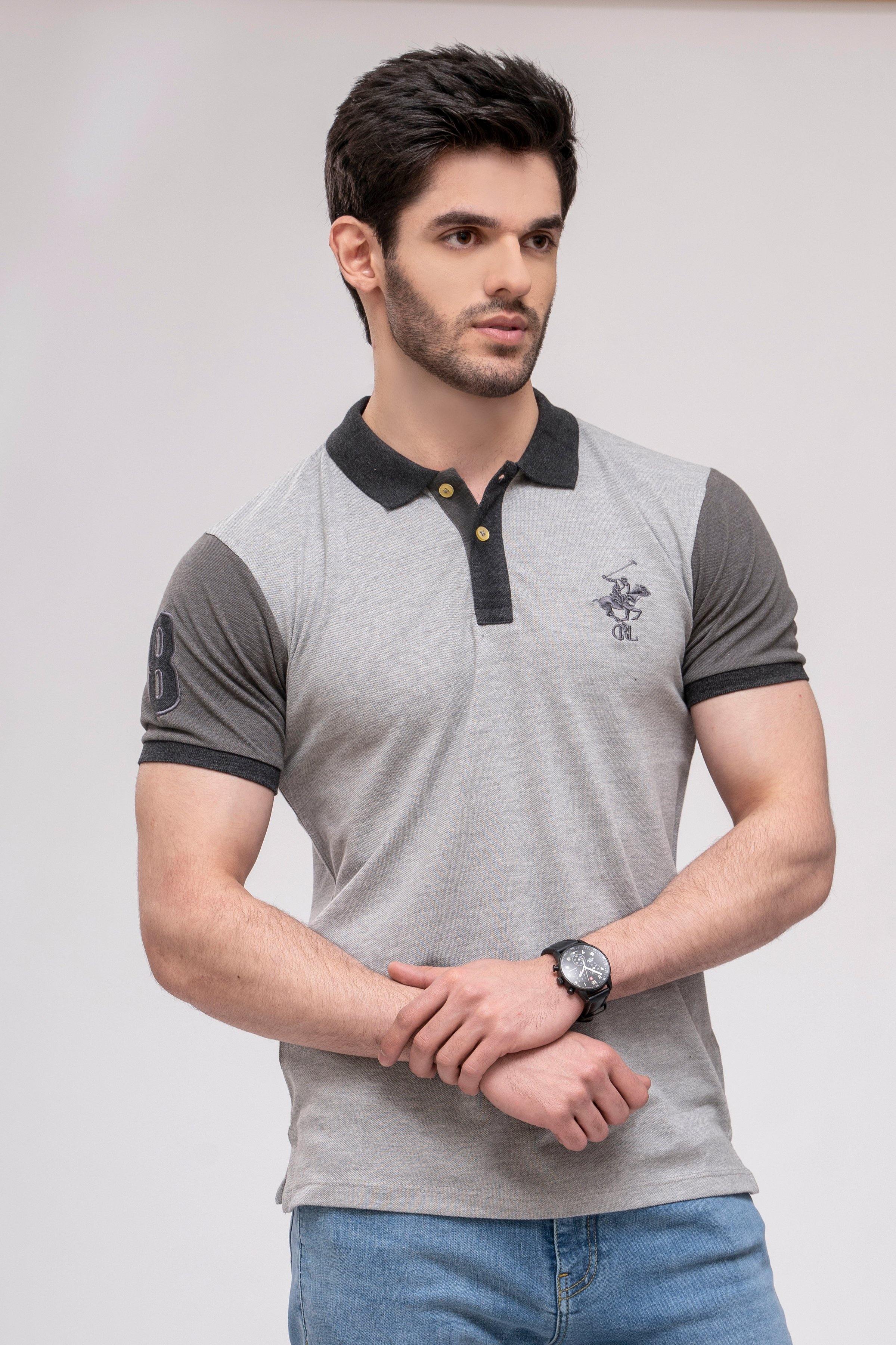 POLO SHIRT GREY