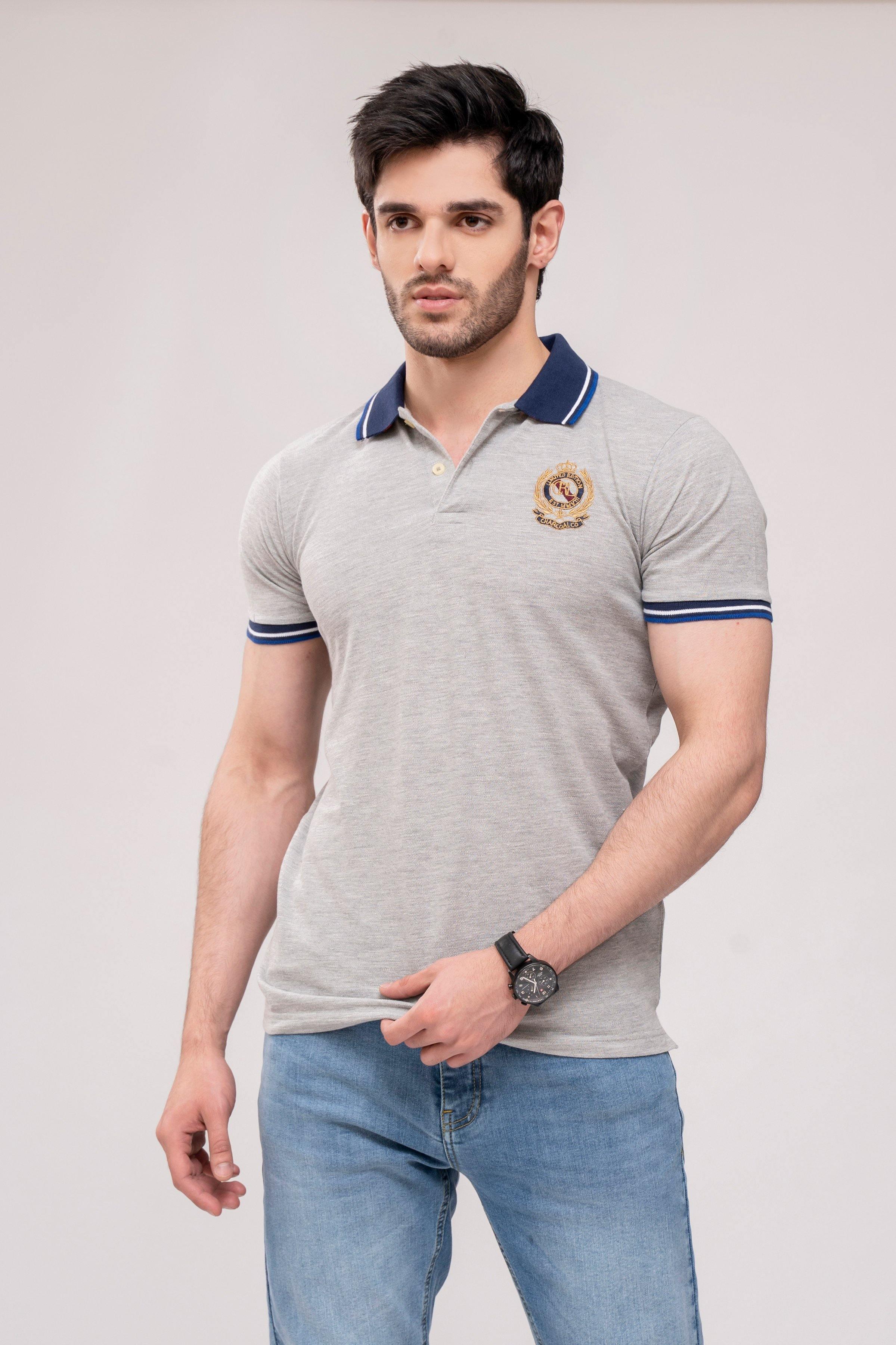 POLO SHIRT GREY