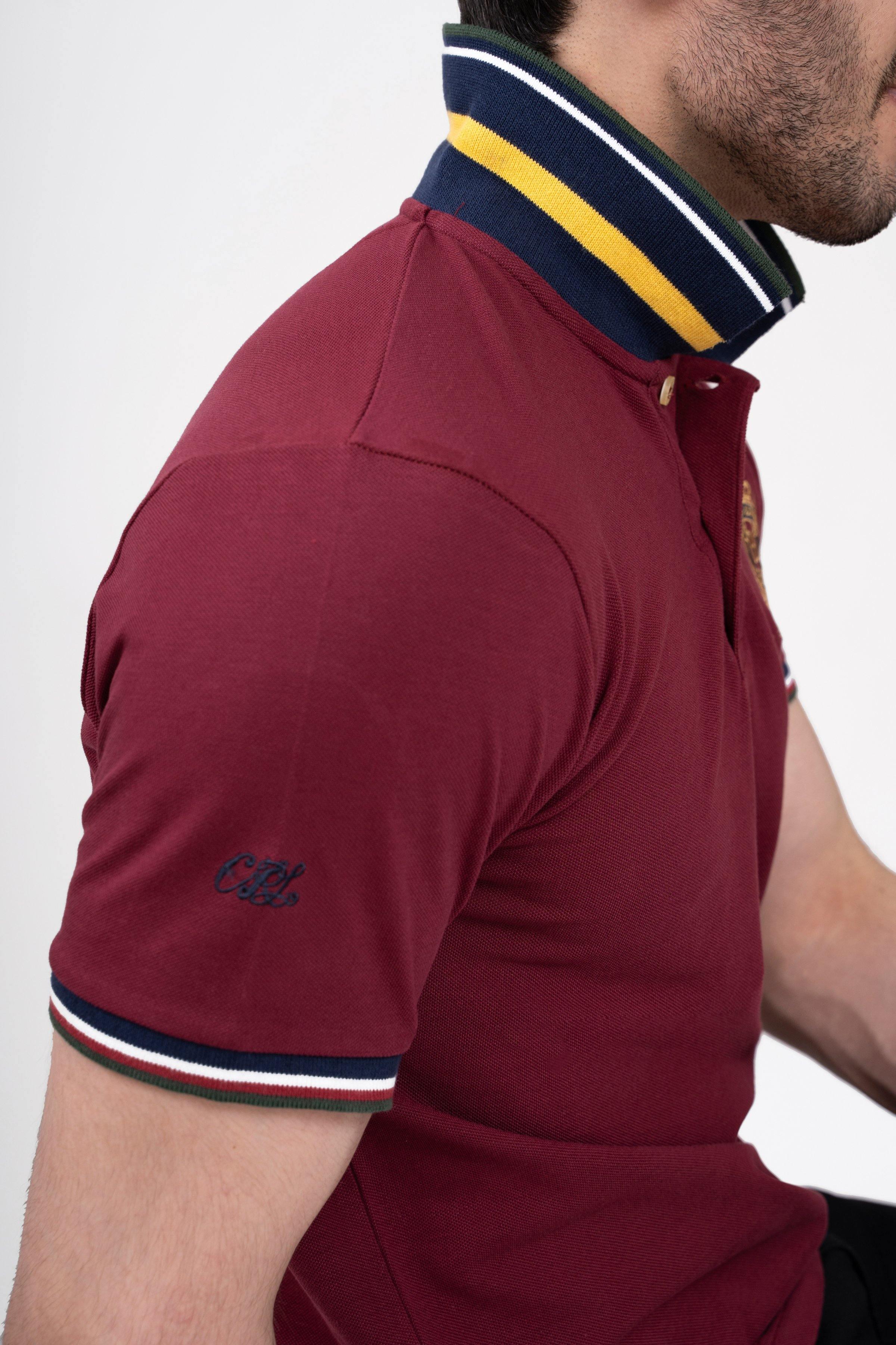 POLO SHIRT MAROON - Image 5