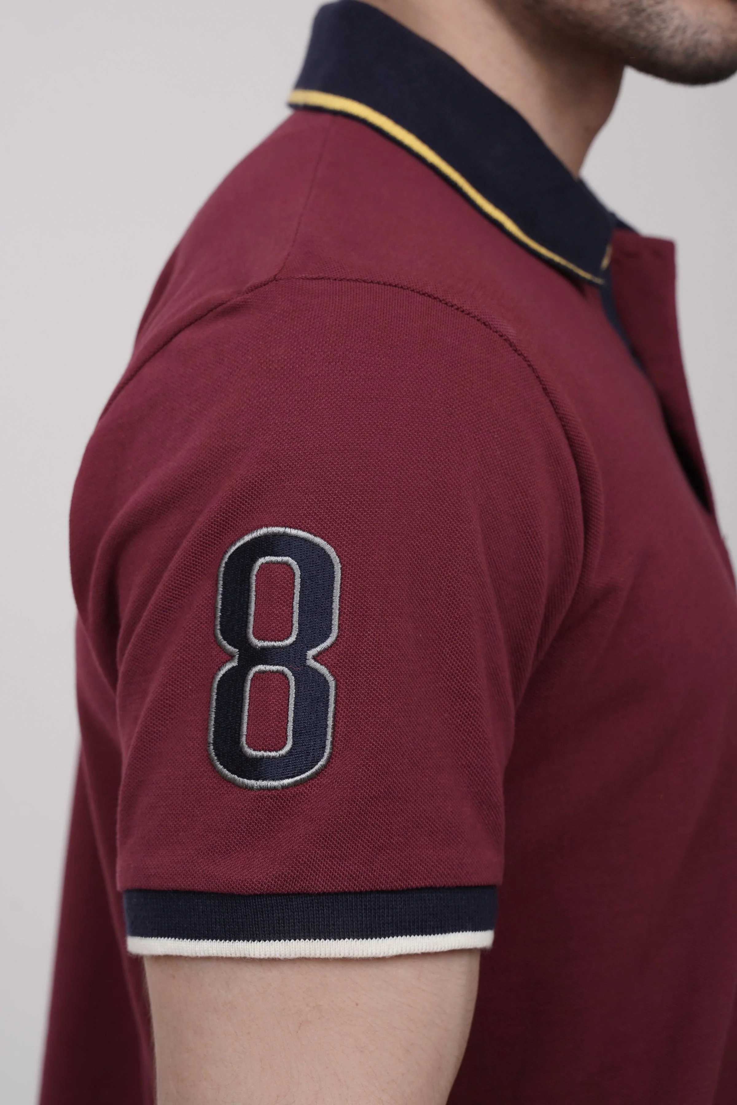 POLO SHIRT MAROON - Image 5