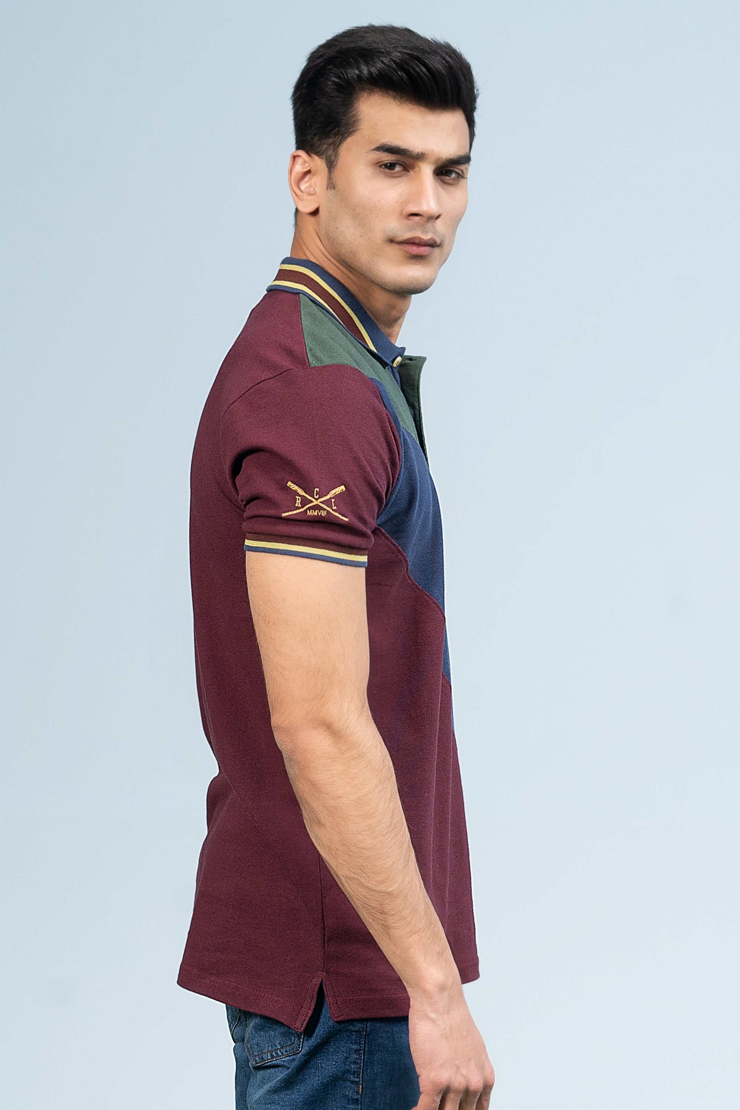 FASHION POLO MAROON - Image 3