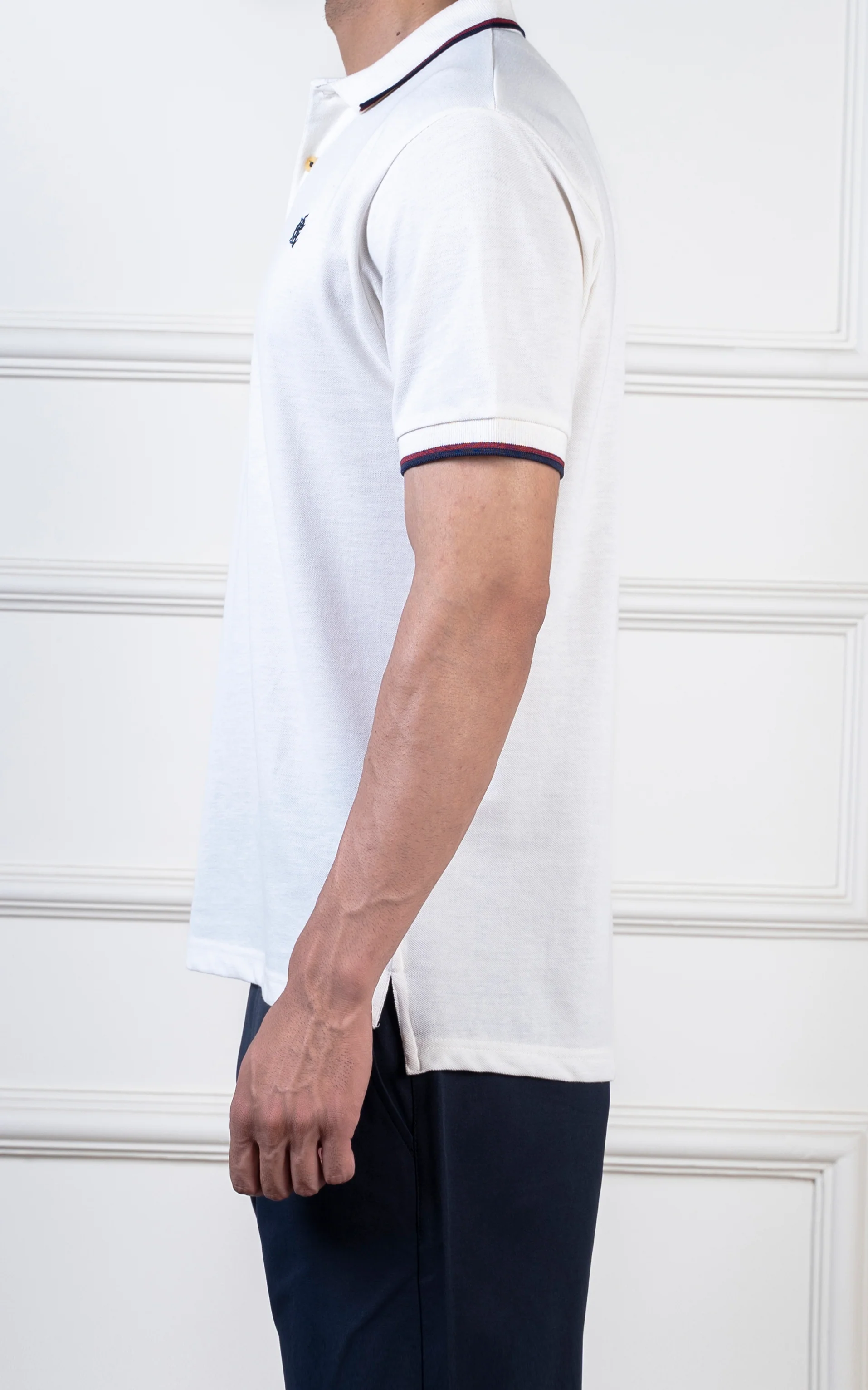 TIPPING POLO OFF WHITE - Image 4