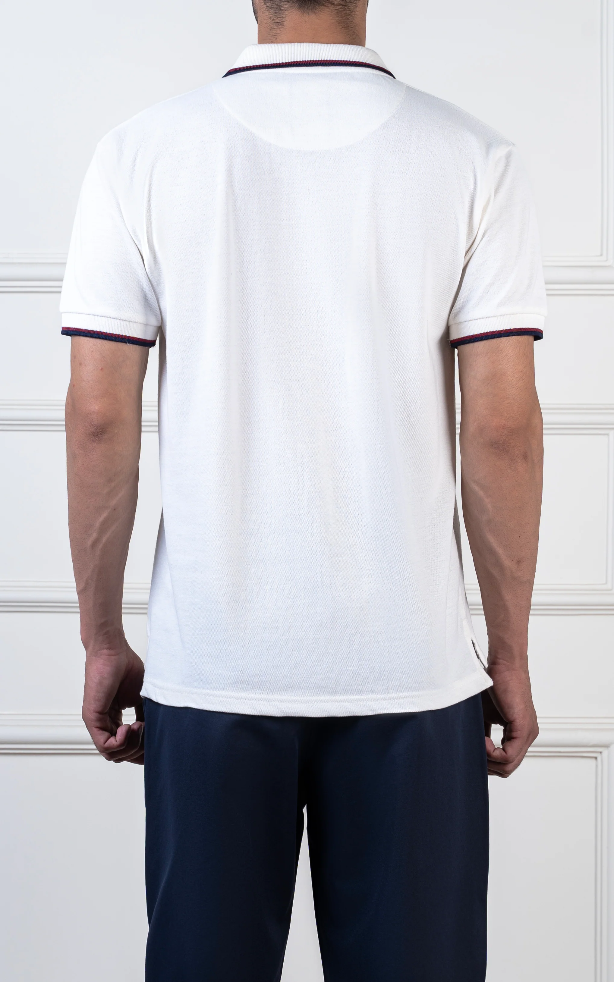 TIPPING POLO OFF WHITE - Image 5
