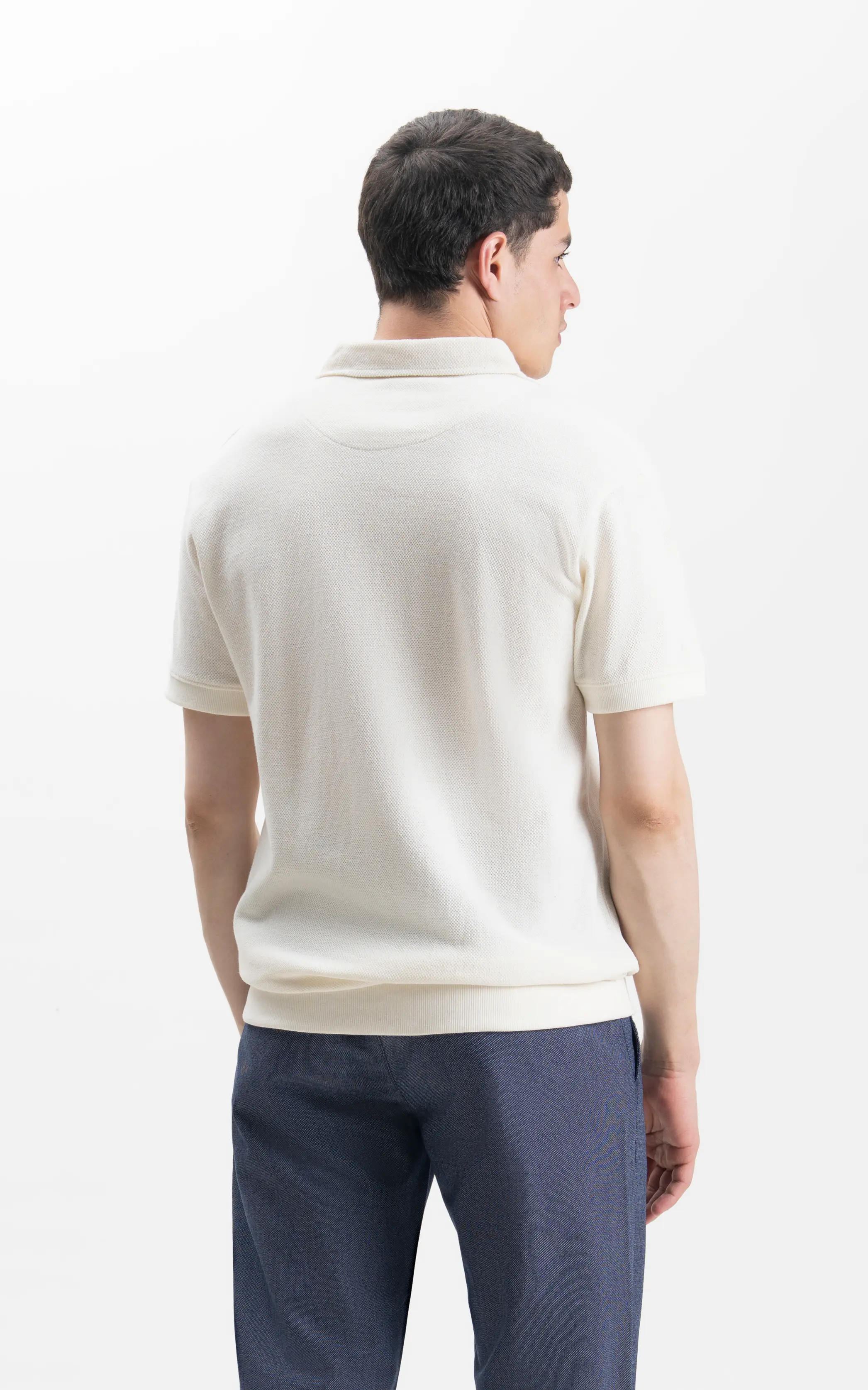 POLO SHIRT OFF WHITE - Image 4