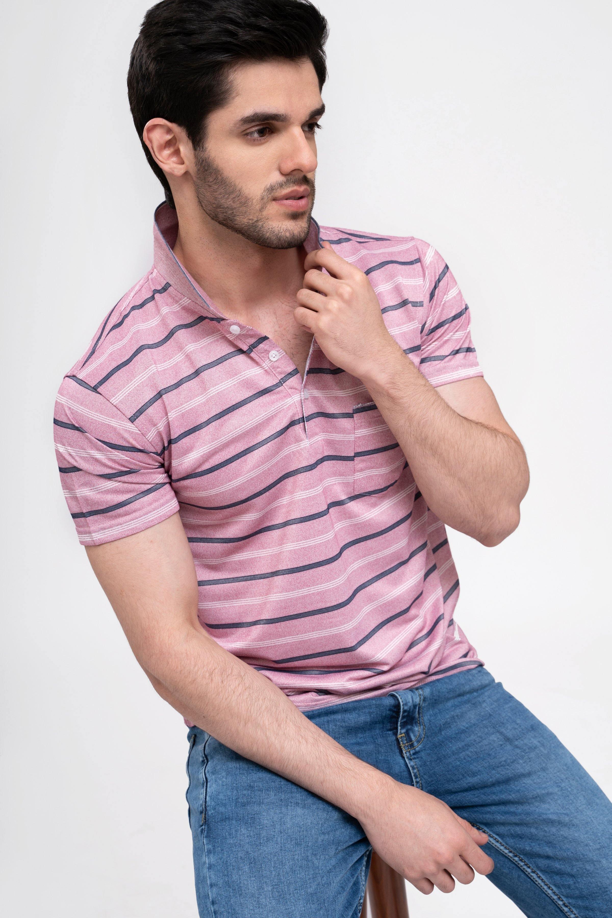 POLO SHIRT PINK - Image 3