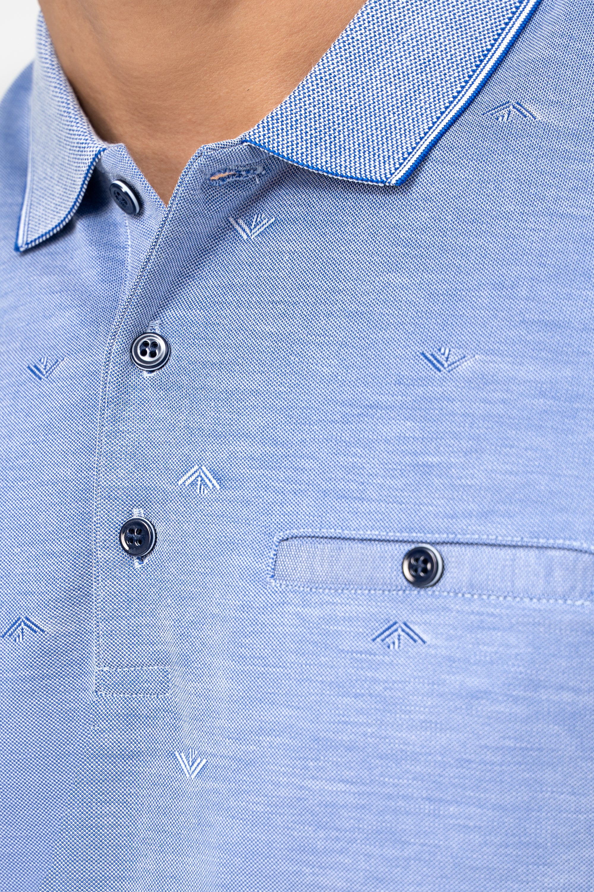 EXECUTIVE ICONIC POLO SKY BLUE - Image 5