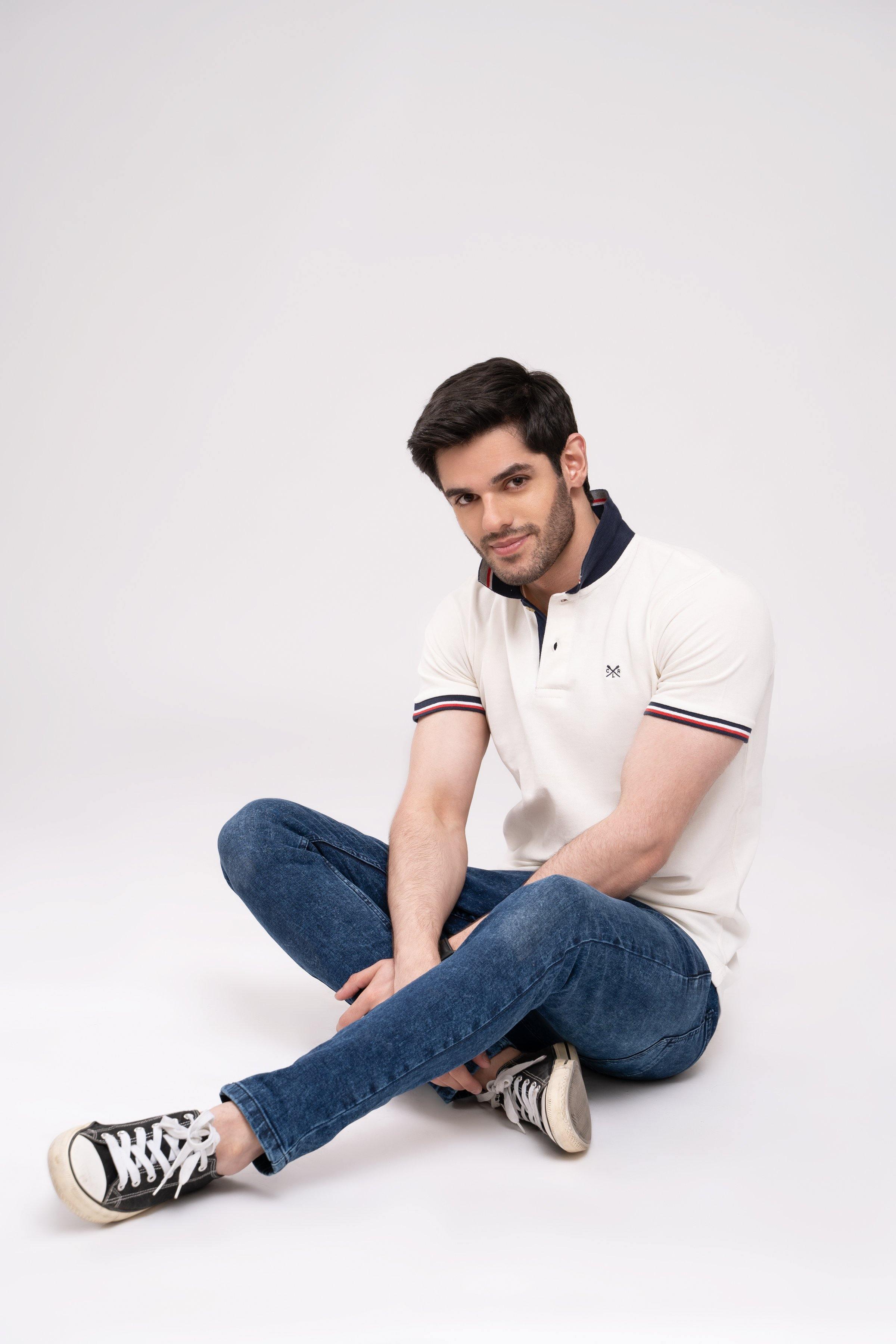 POLO SHIRT WHITE - Image 3
