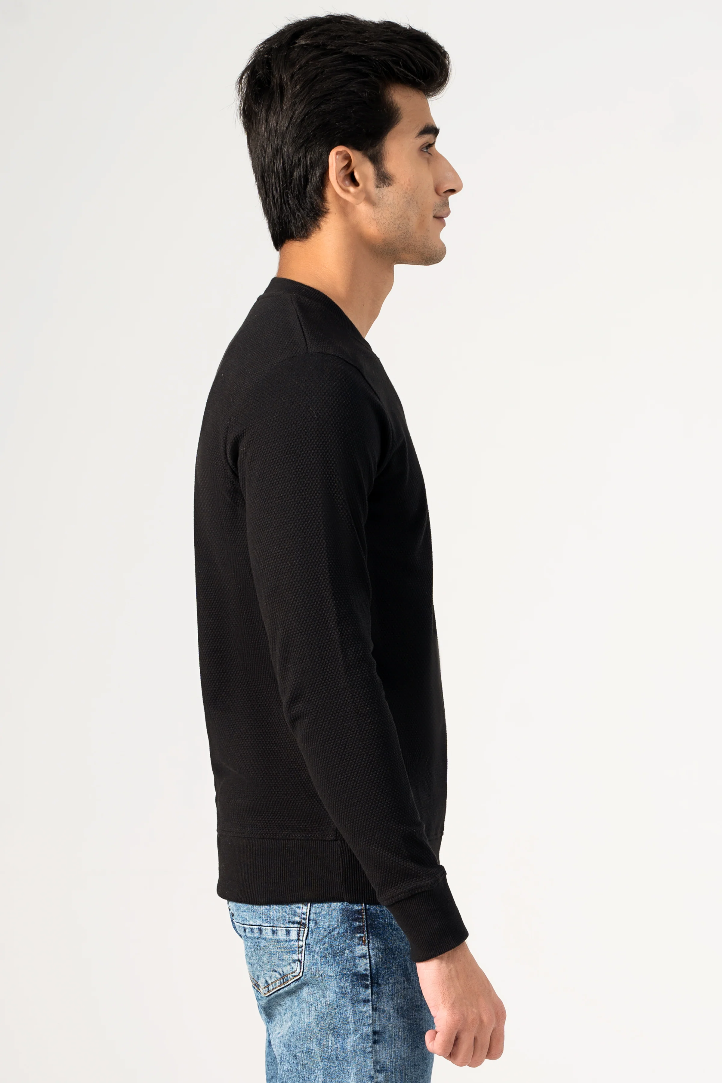 POPCORN SWEAT SHIRT BLACK - Image 3