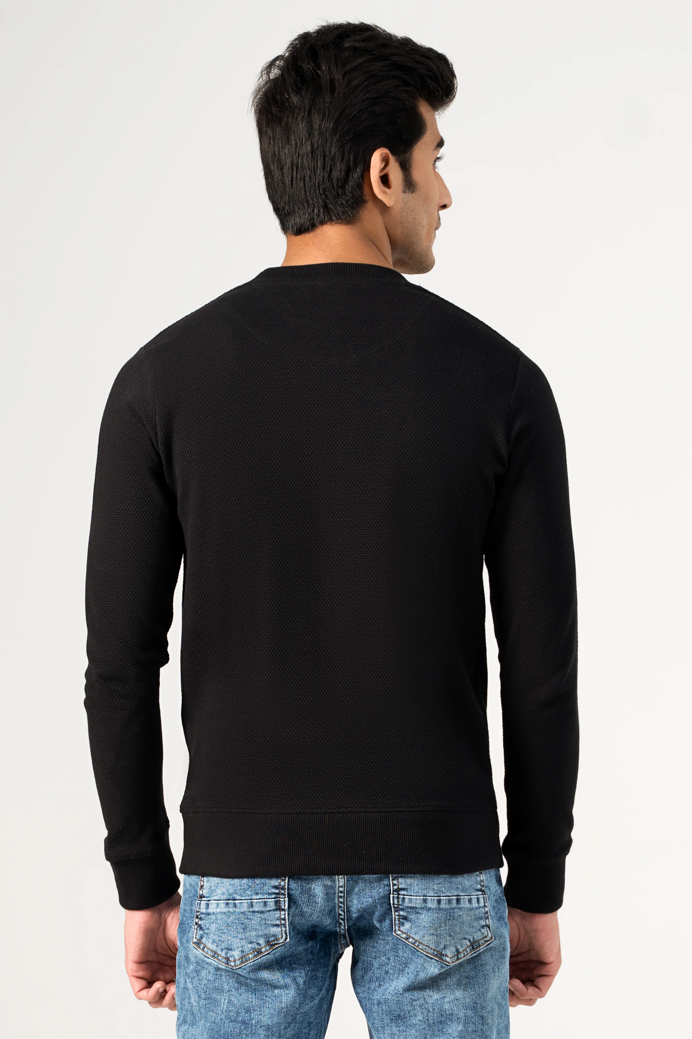 POPCORN SWEAT SHIRT BLACK - Image 4
