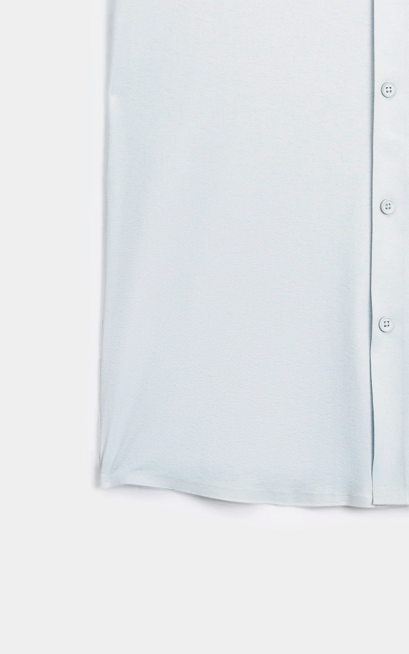 PREMIUM NYLON CASUAL SHIRT PALE BLUE - Image 6
