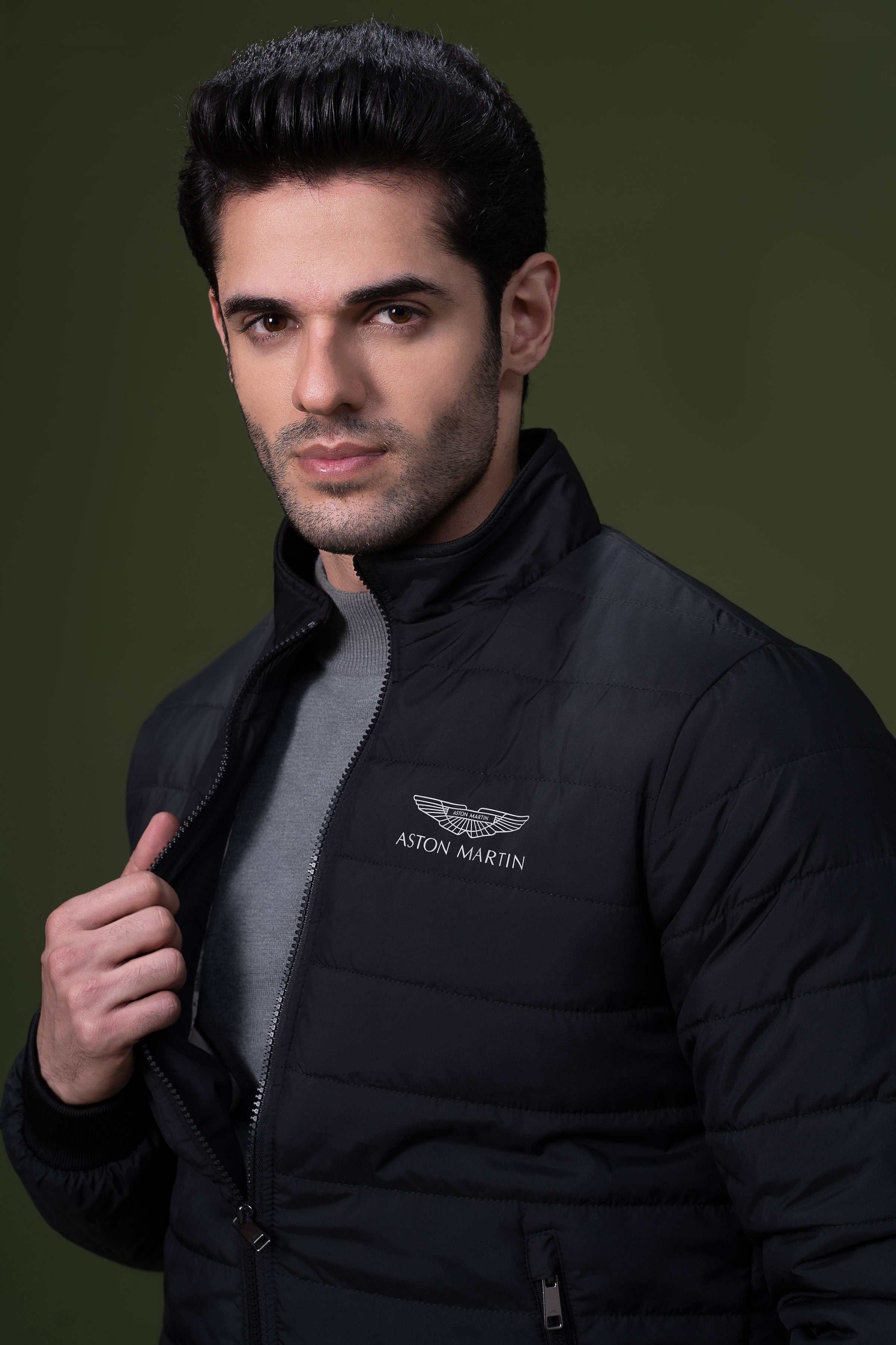 PUFFER JACKET BLACK - Image 5